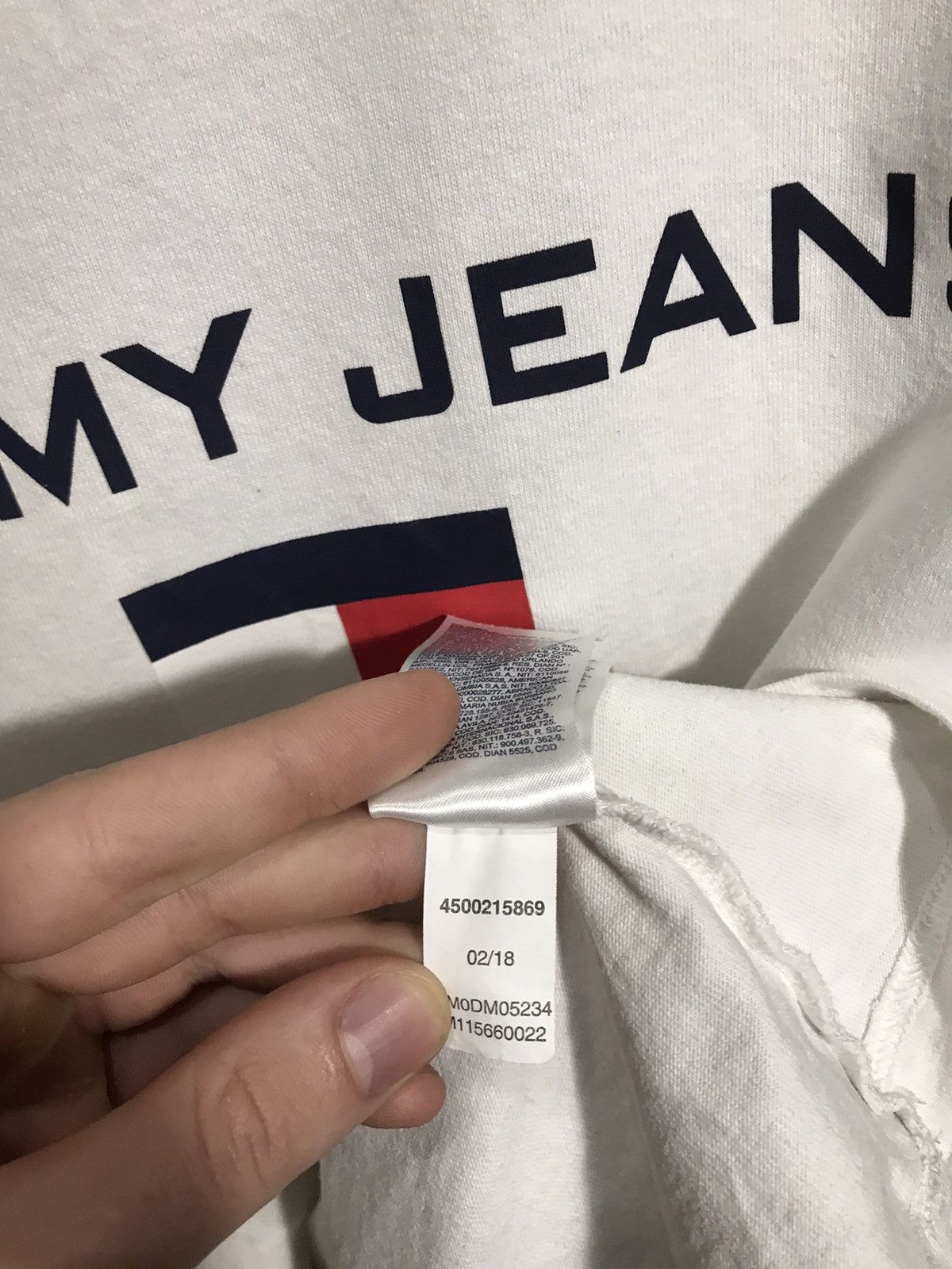 Tommy Jeans Tommy Jeans streetwear luxury tee Size US XXL / EU 58 / 5 - 6 Thumbnail