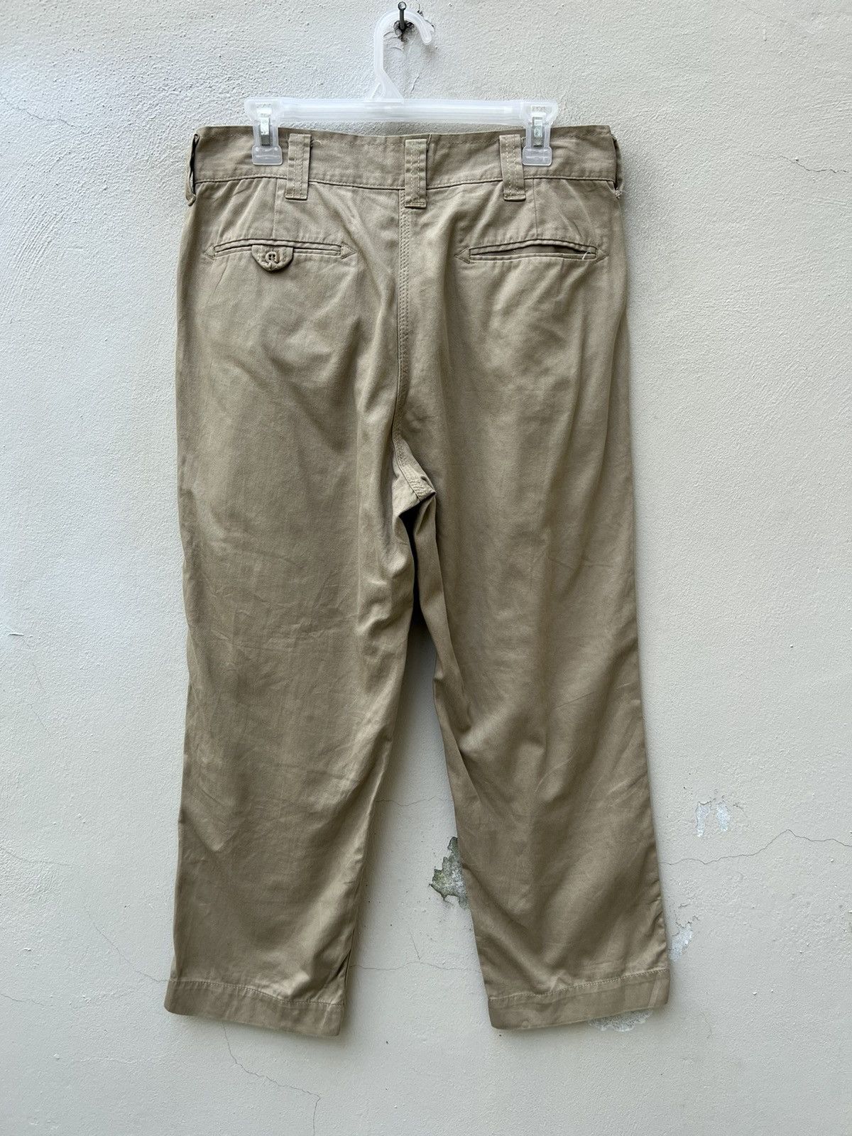 Needles NEPENTHES Purple Label Khaki Trouser Work Pant Size US 31 - 13 Thumbnail