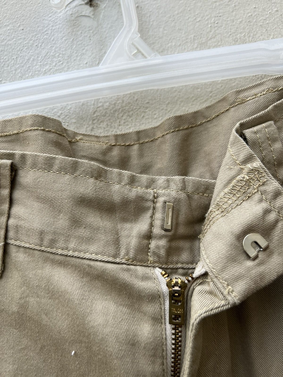 Needles NEPENTHES Purple Label Khaki Trouser Work Pant Size US 31 - 8 Thumbnail