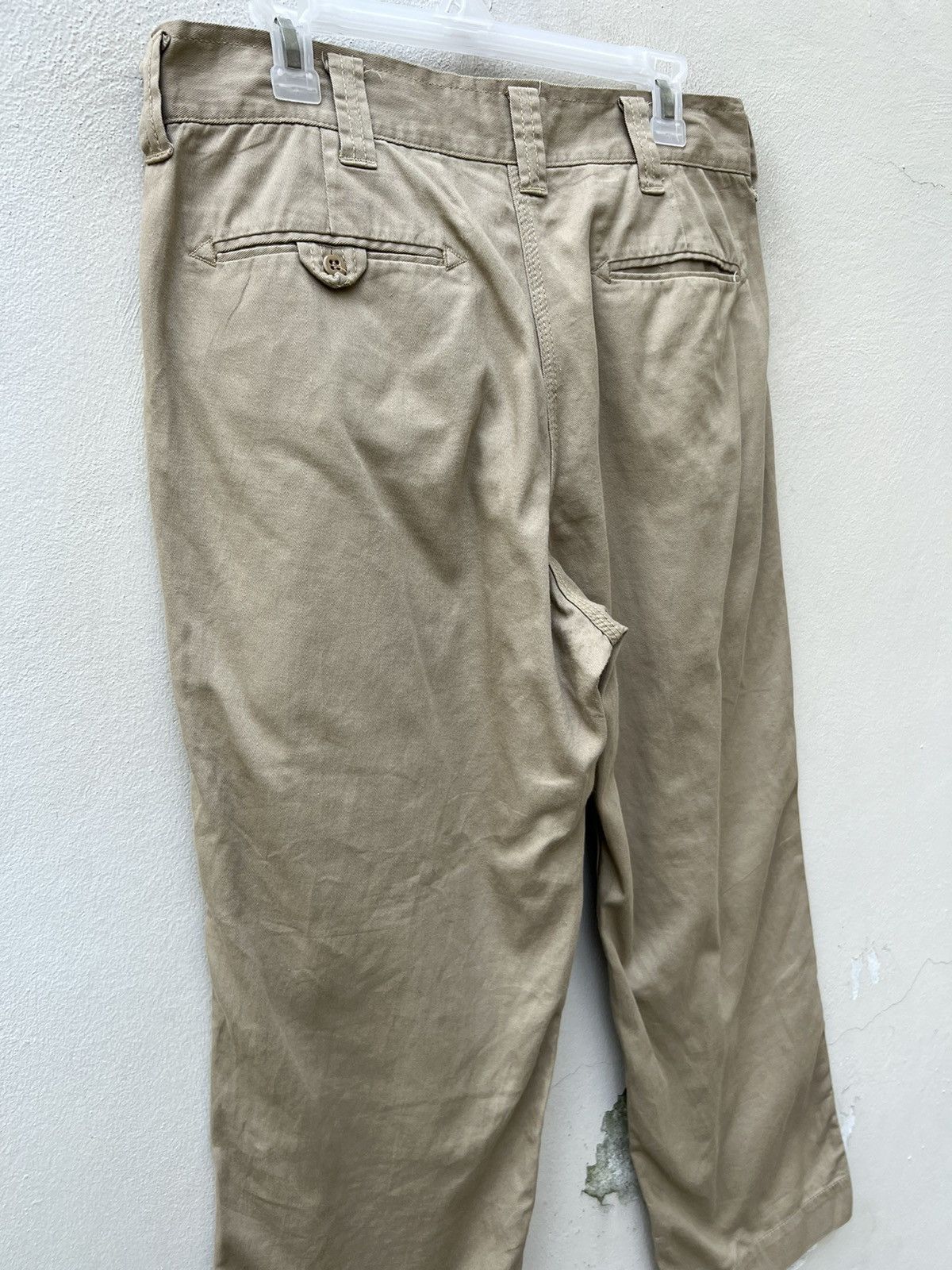Needles NEPENTHES Purple Label Khaki Trouser Work Pant Size US 31 - 15 Thumbnail