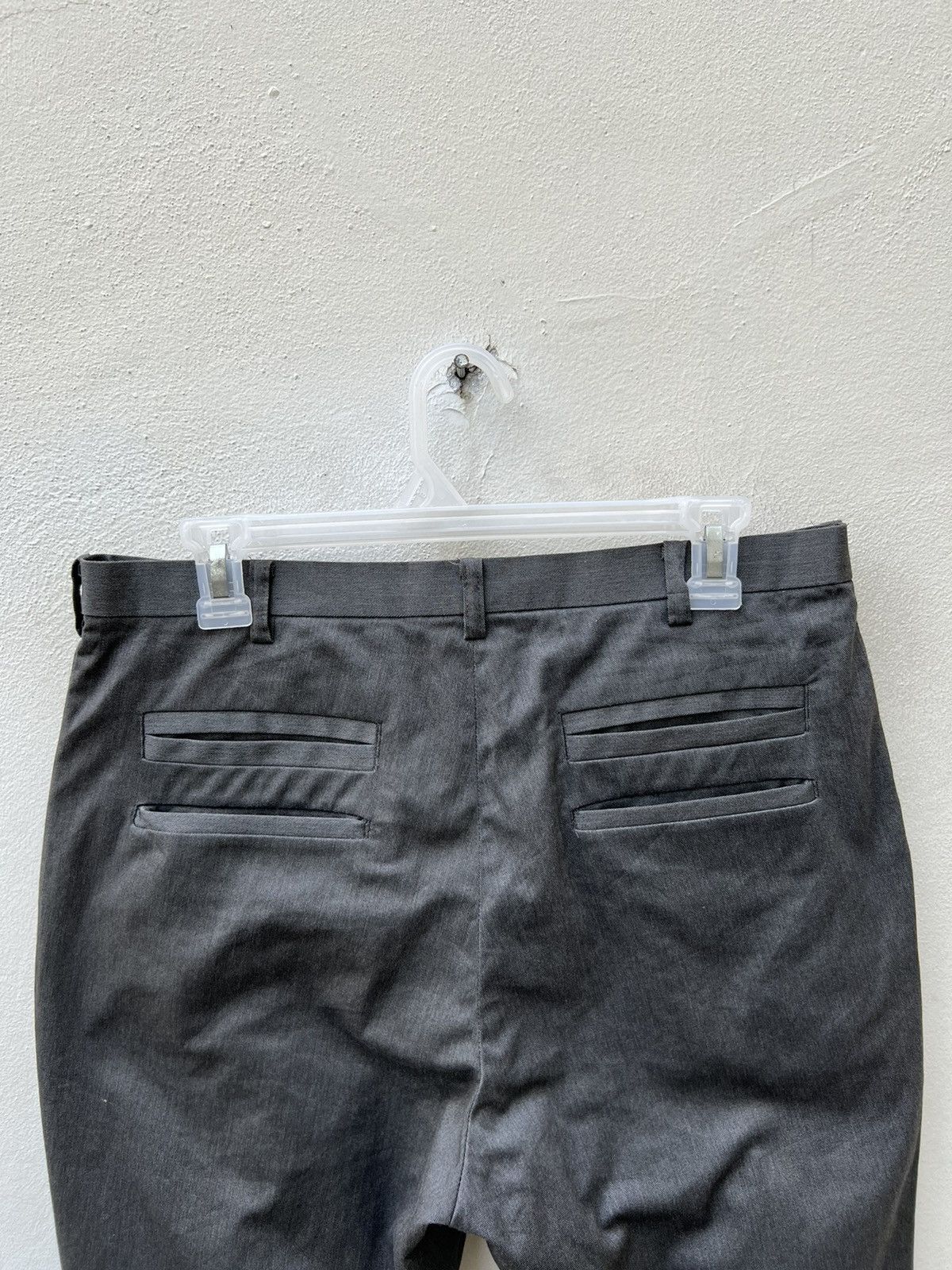 Vintage MILOK Protoculture Japan Grey Trouser Cropped Pant Size US 30 / EU 46 - 16 Thumbnail