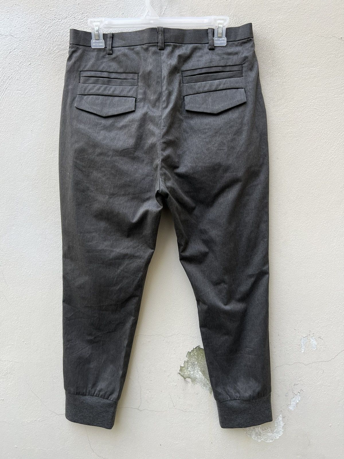 Vintage MILOK Protoculture Japan Grey Trouser Cropped Pant Size US 30 / EU 46 - 13 Thumbnail