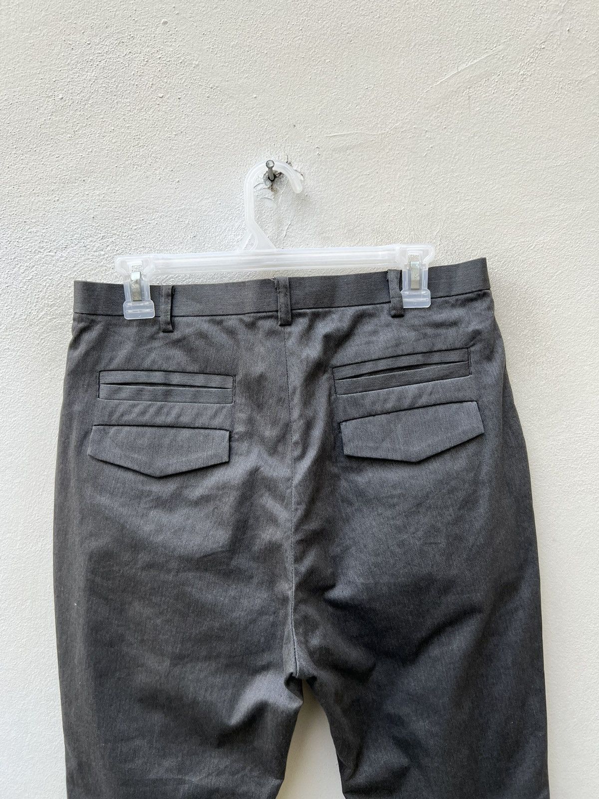 Vintage MILOK Protoculture Japan Grey Trouser Cropped Pant Size US 30 / EU 46 - 14 Thumbnail