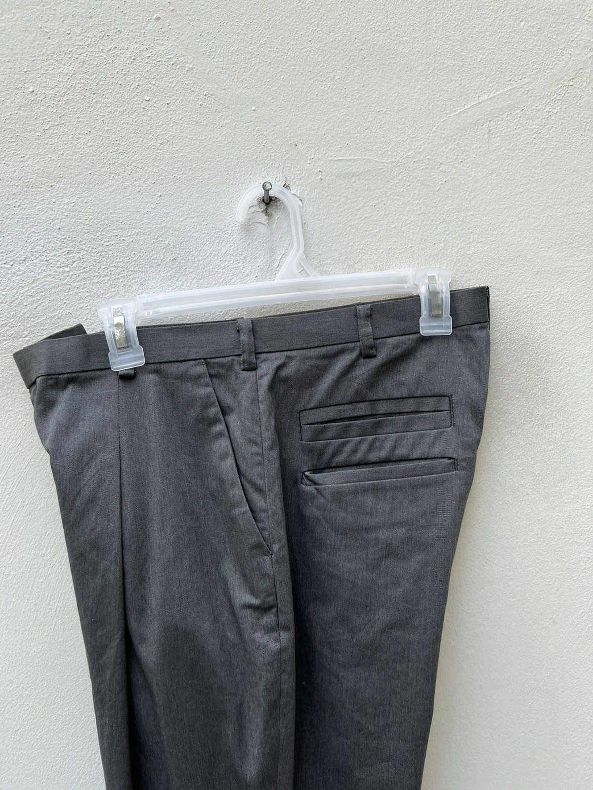 Vintage MILOK Protoculture Japan Grey Trouser Cropped Pant Size US 30 / EU 46 - 20 Thumbnail