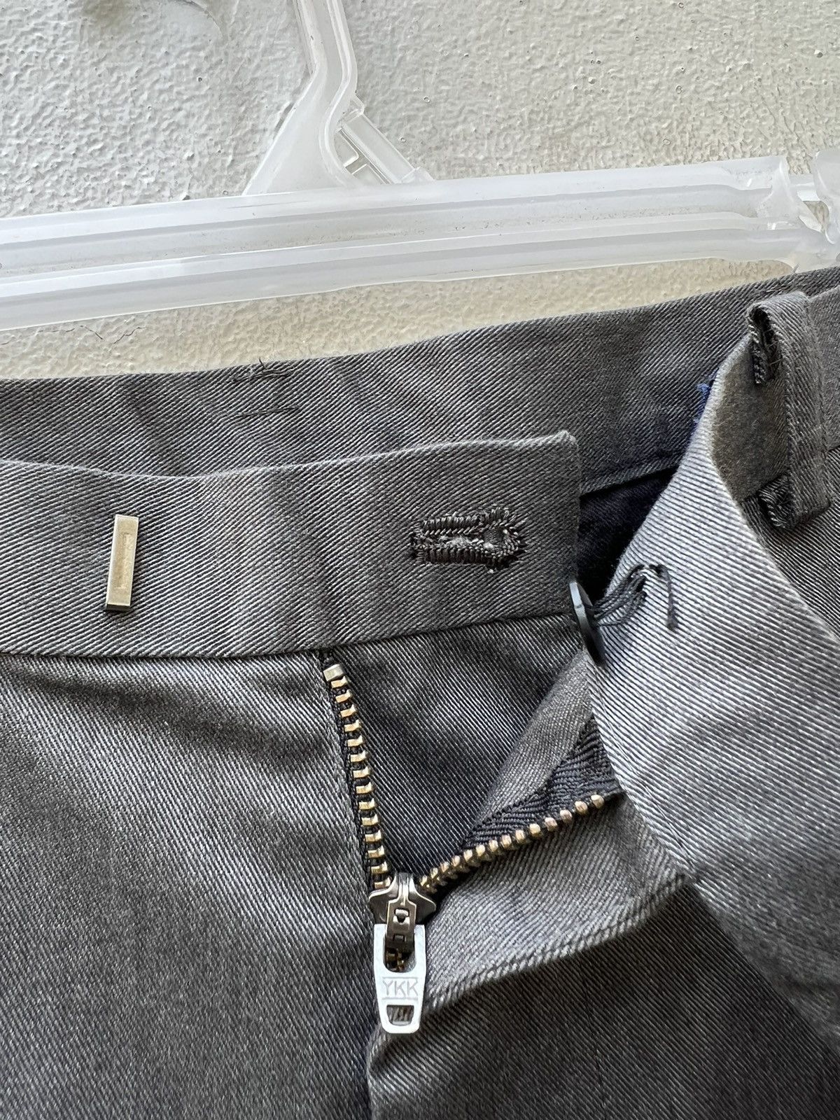 Vintage MILOK Protoculture Japan Grey Trouser Cropped Pant Size US 30 / EU 46 - 8 Thumbnail