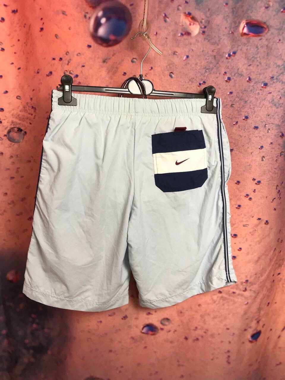 Nike × Vintage Vintage Nike streetwear shorts USA logo Size US 32 / EU 48 - 4 Thumbnail