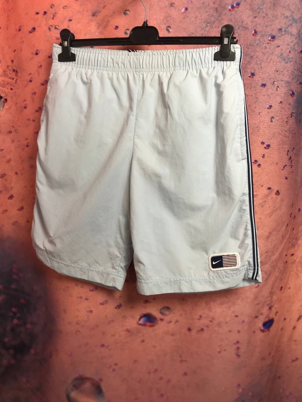 Nike × Vintage Vintage Nike streetwear shorts USA logo Size US 32 / EU 48 - 1 Thumbnail