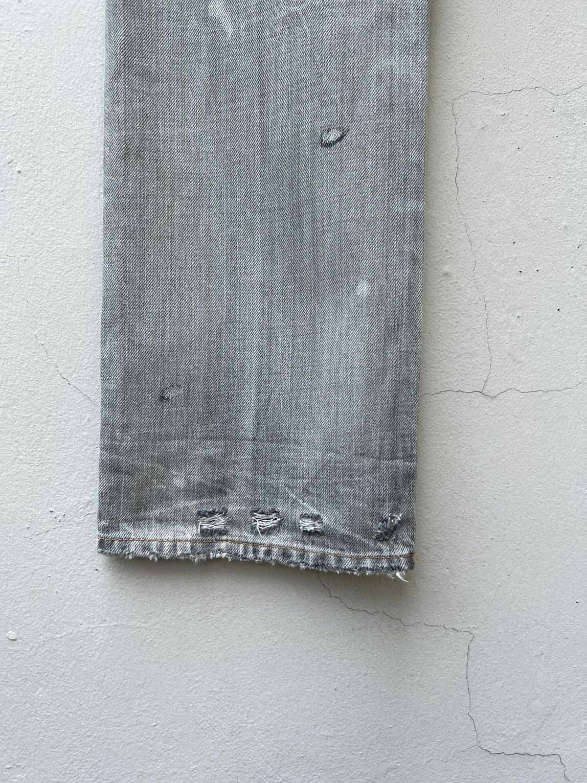 Vintage Vintage RNA Slang From Chaos Reconstruct Denim Trashed Jeans Size US 30 / EU 46 - 19 Thumbnail