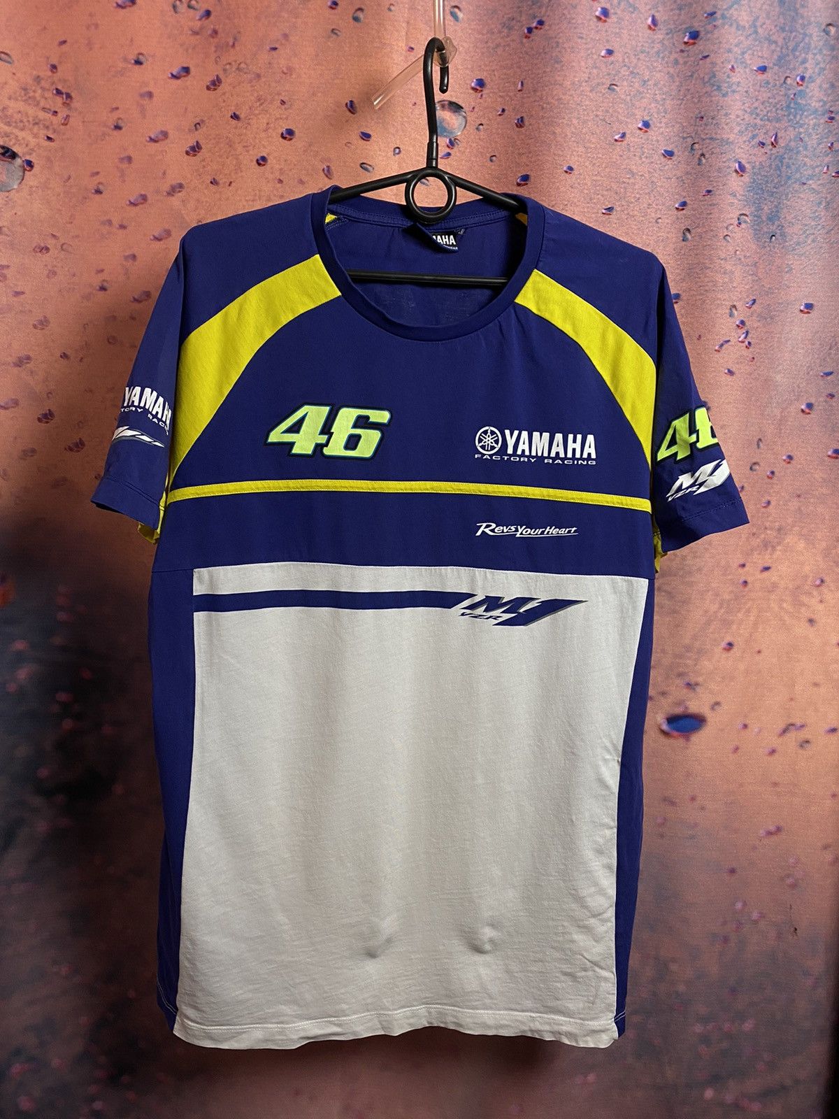 Vintage × Yamaha Yamaha streetwear racing tee Size US L / EU 52-54 / 3 - 1 Thumbnail