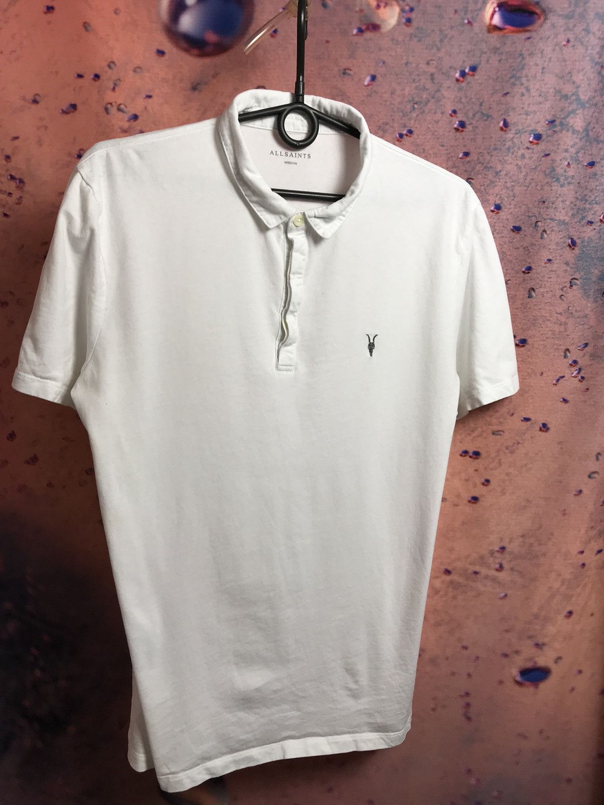 Allsaints Allsaints luxury streetwear polo tee Size US M / EU 48-50 / 2 - 2 Thumbnail