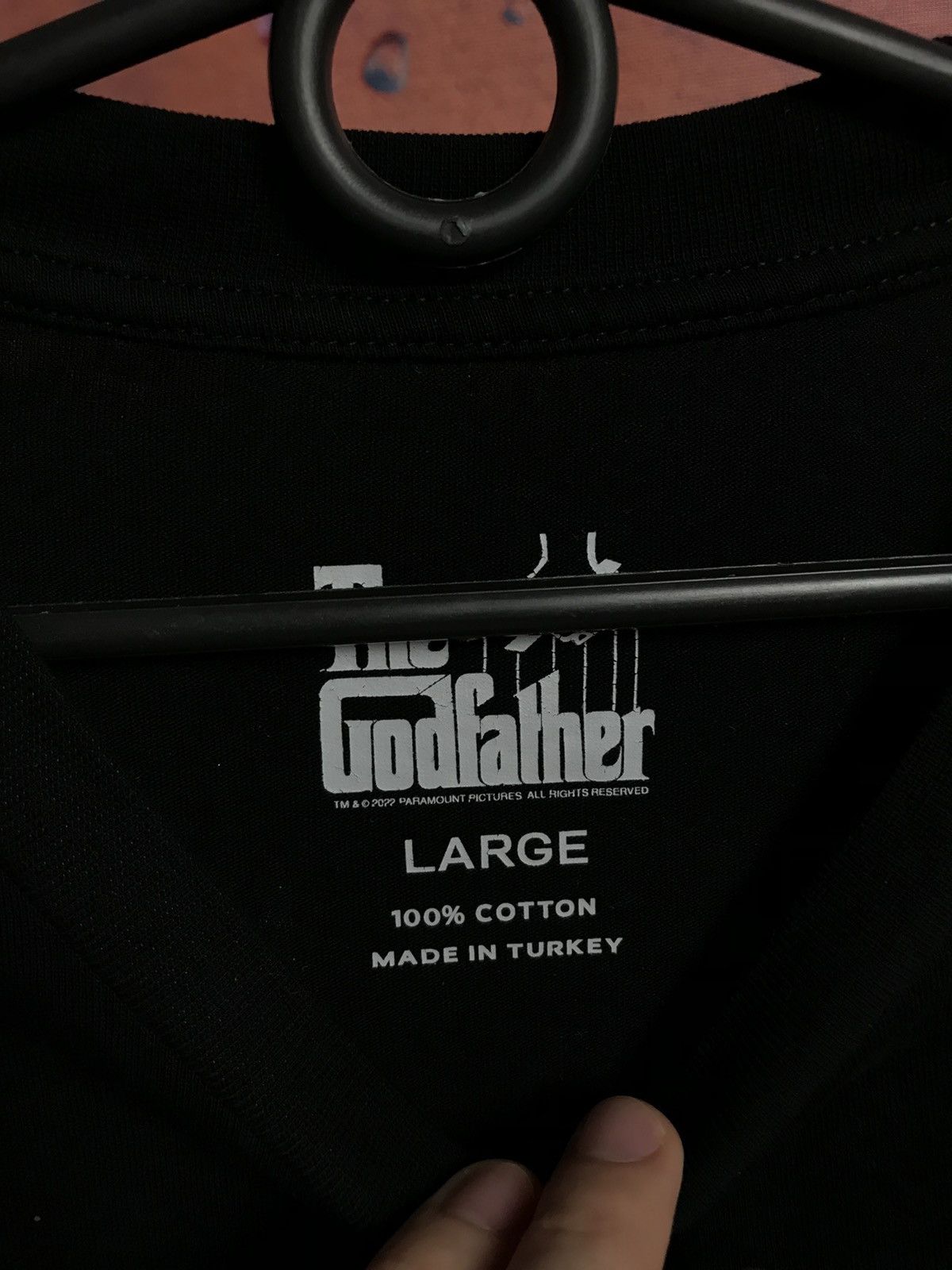 Vintage Vintage The Godfather streetwear movie longsleeve tee Size US L / EU 52-54 / 3 - 4 Thumbnail