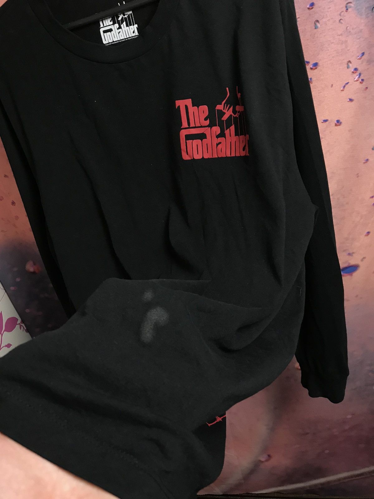 Vintage Vintage The Godfather streetwear movie longsleeve tee Size US L / EU 52-54 / 3 - 5 Thumbnail