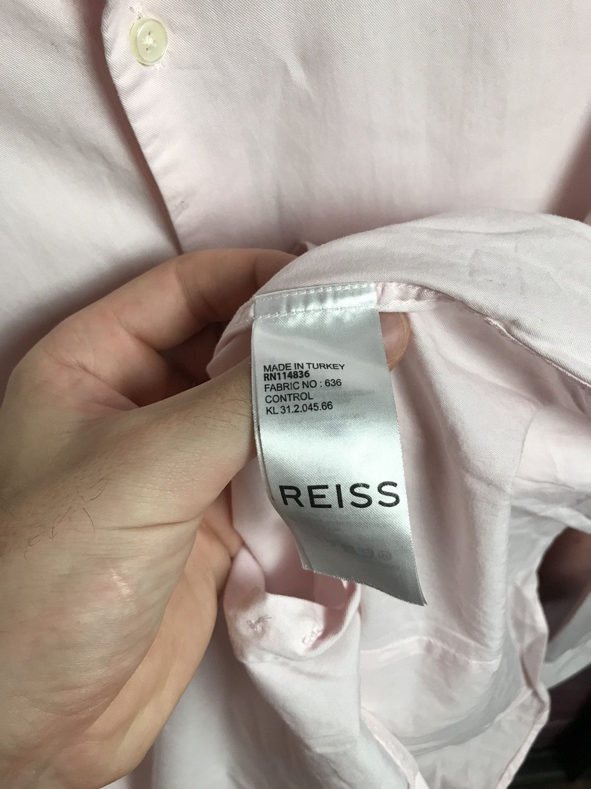 Reiss Reiss luxury streetwear shirt Size US M / EU 48-50 / 2 - 5 Thumbnail