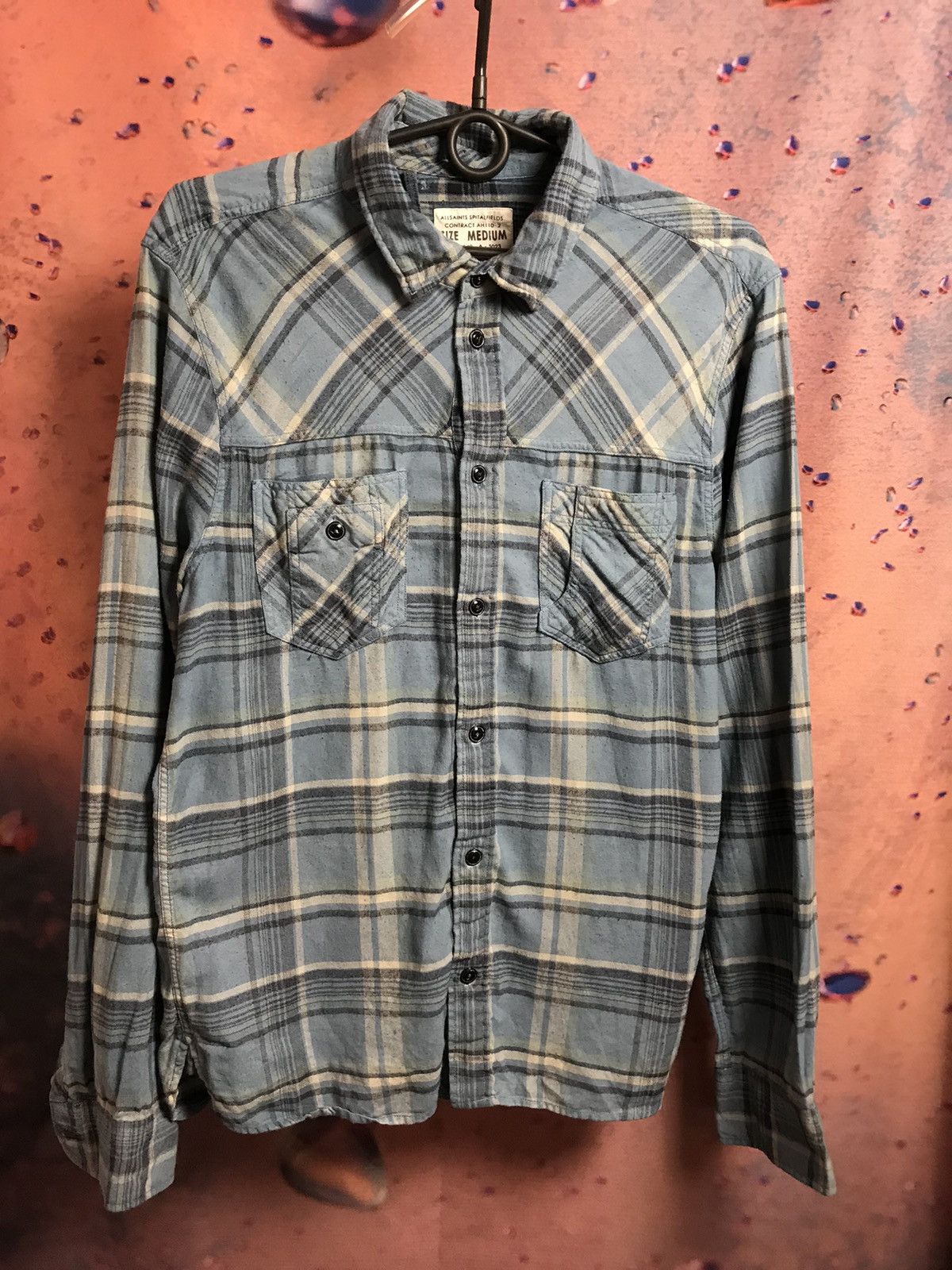 Allsaints Allsaints luxury streetwear shirt Size US M / EU 48-50 / 2 - 2 Thumbnail