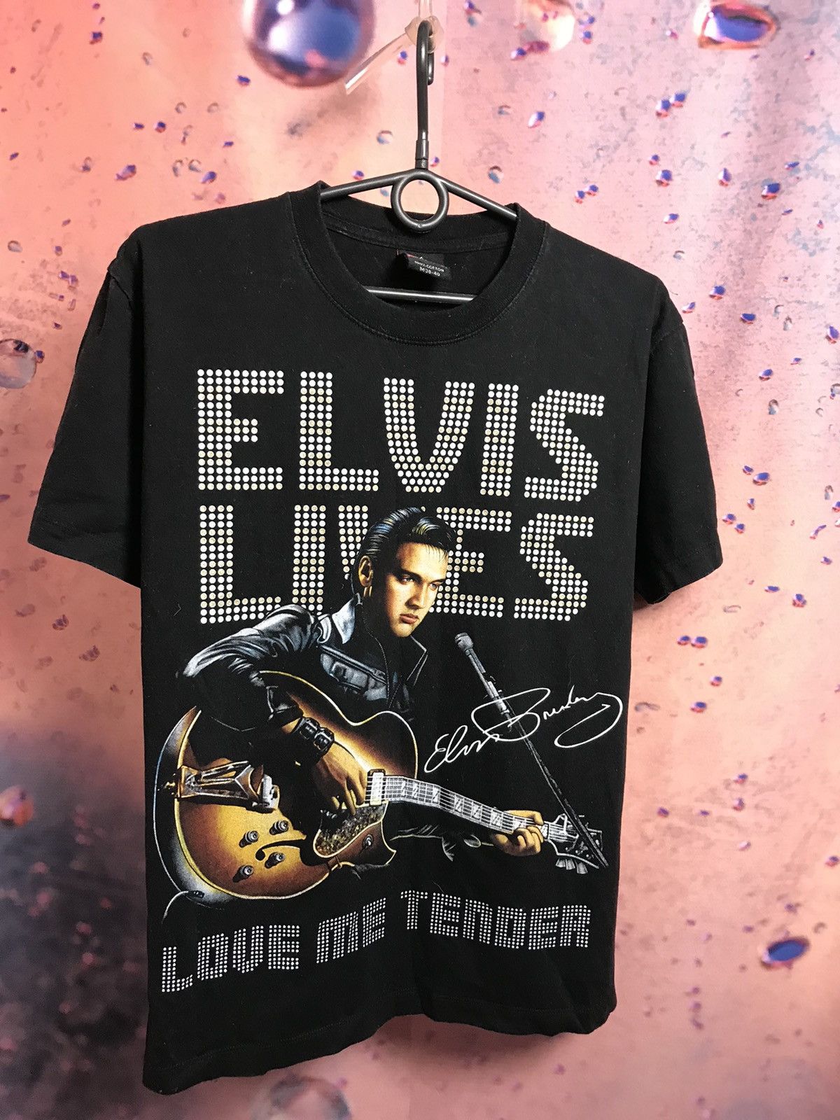 Band Tees × Vintage Vintage Elvis Presley streetwear band tee Size US M / EU 48-50 / 2 - 2 Thumbnail