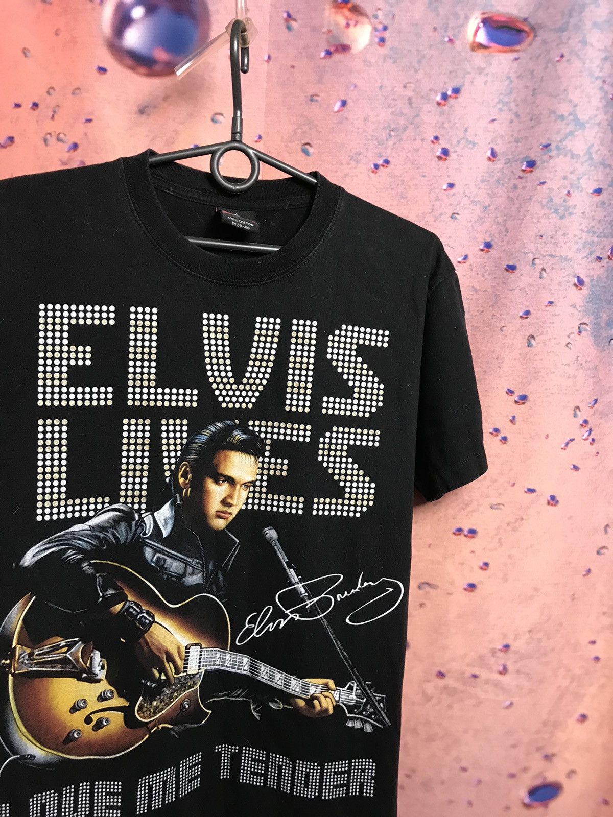 Band Tees × Vintage Vintage Elvis Presley streetwear band tee Size US M / EU 48-50 / 2 - 1 Thumbnail