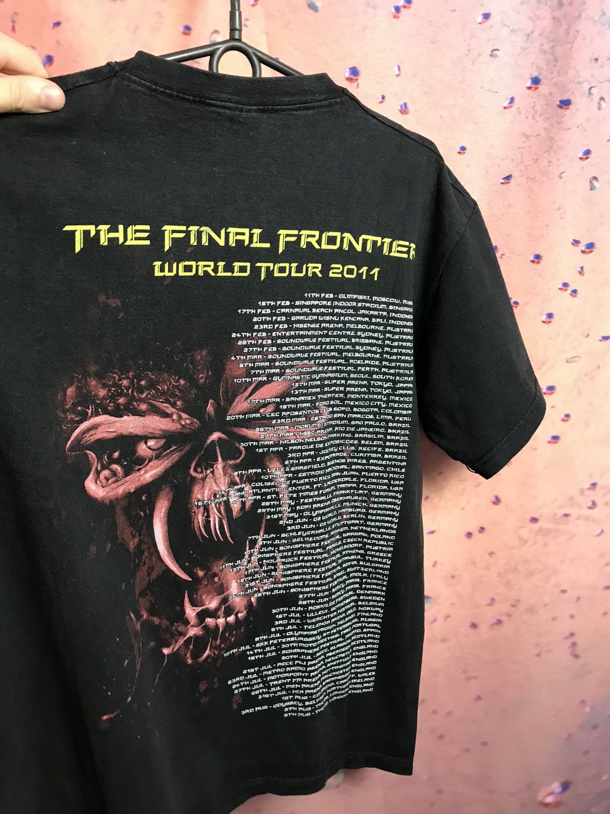 Band Tees × Iron Maiden × Vintage Vintage Iron Maiden band rock tee Size US M / EU 48-50 / 2 - 6 Thumbnail