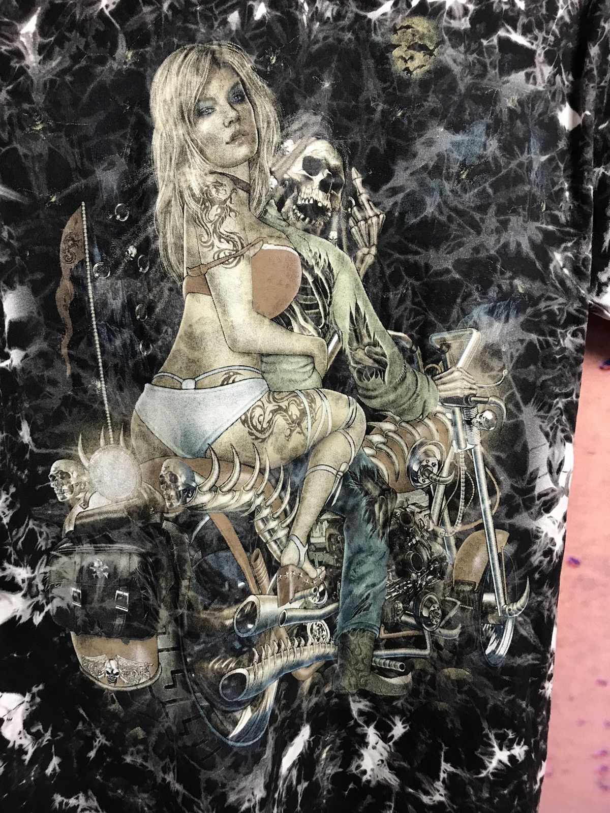 Band Tees × Vintage Vintage Art streetwear skull logo band tee Size US M / EU 48-50 / 2 - 3 Thumbnail