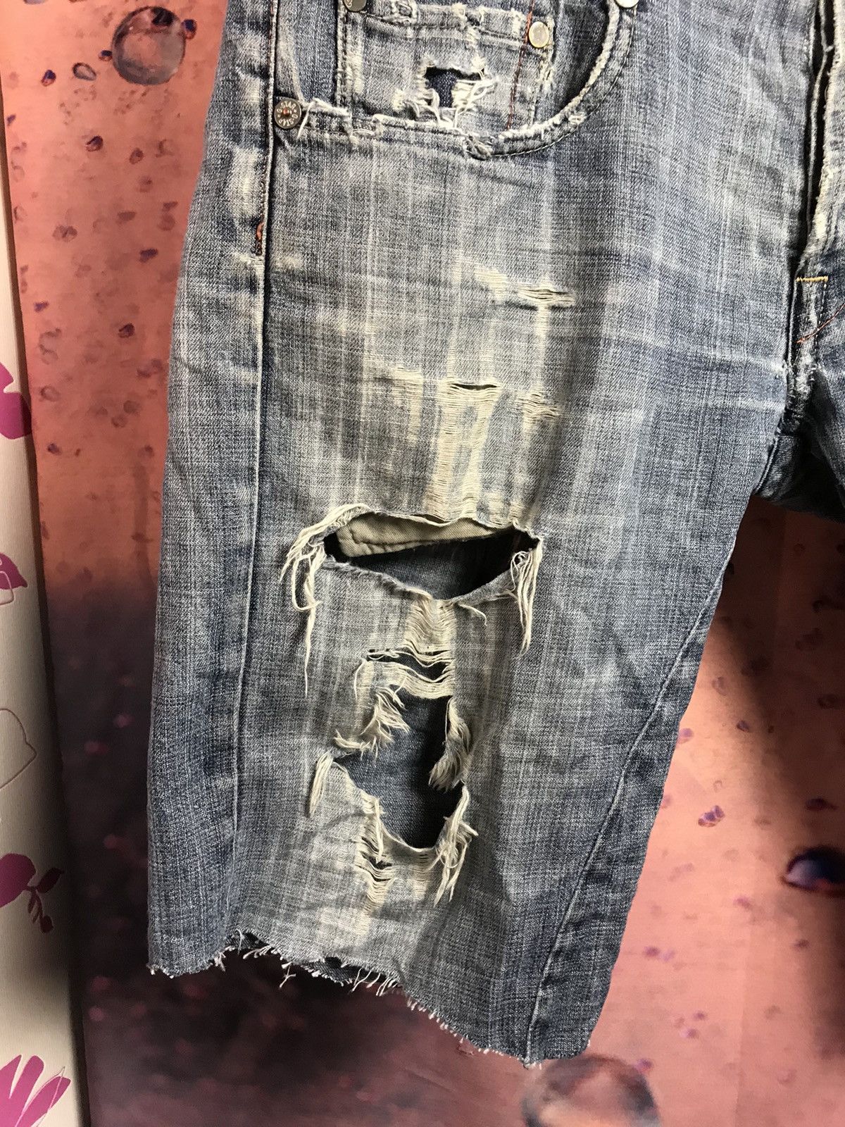 G-Star × Vintage Vintage Gstar streetwear distressed shorts Size US 34 / EU 50 - 2 Thumbnail