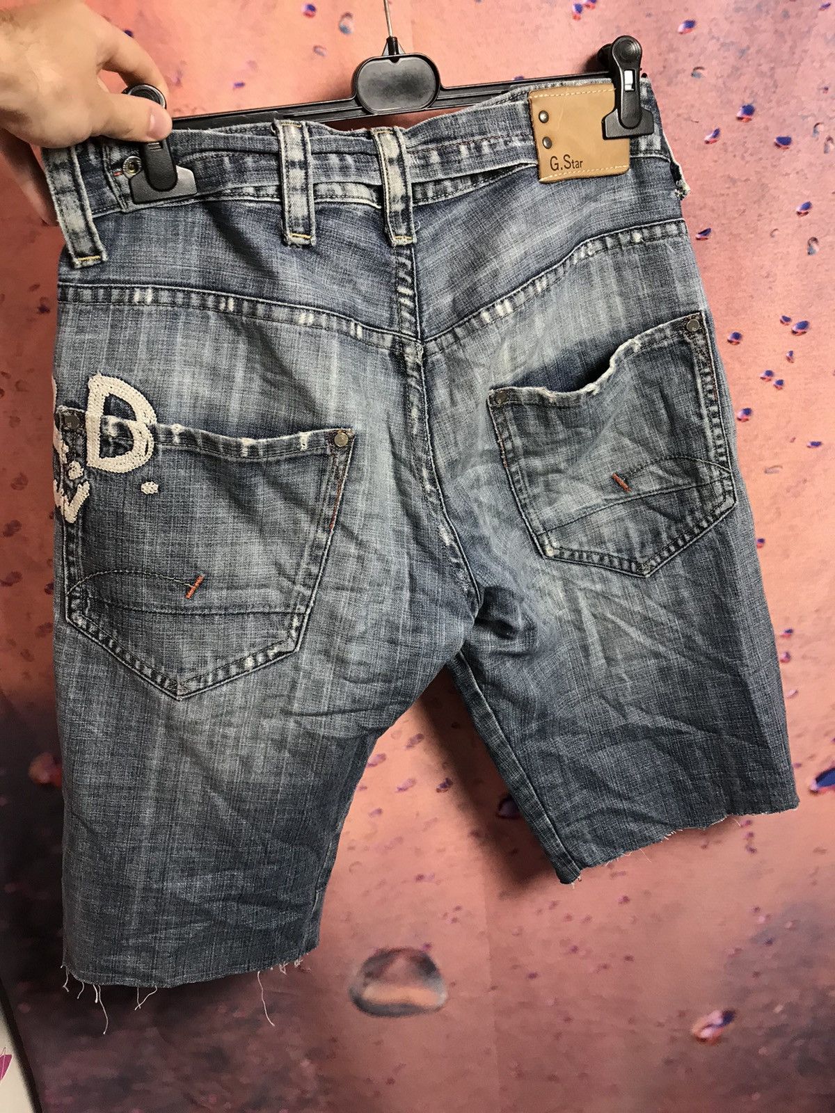 G-Star × Vintage Vintage Gstar streetwear distressed shorts Size US 34 / EU 50 - 6 Thumbnail