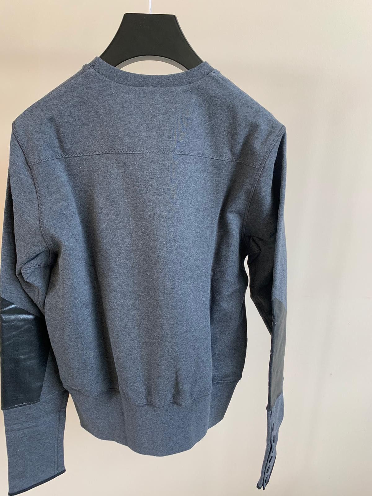 Alexander McQueen Sweater / Jumper With Button Cuff in Grey Size US M / EU 48-50 / 2 - 9 Thumbnail