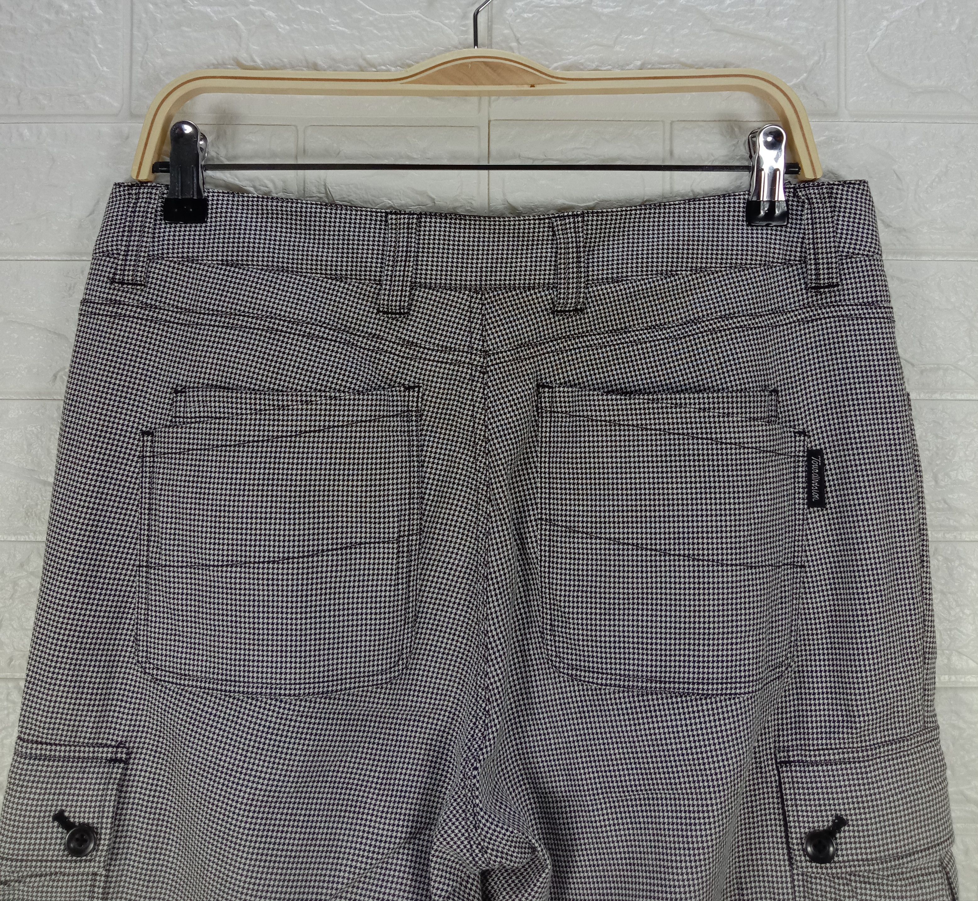 Japanese Brand Vintage Japanese Tourdivision Multi Pocket Cargo Pants Size US 32 / EU 48 - 6 Thumbnail