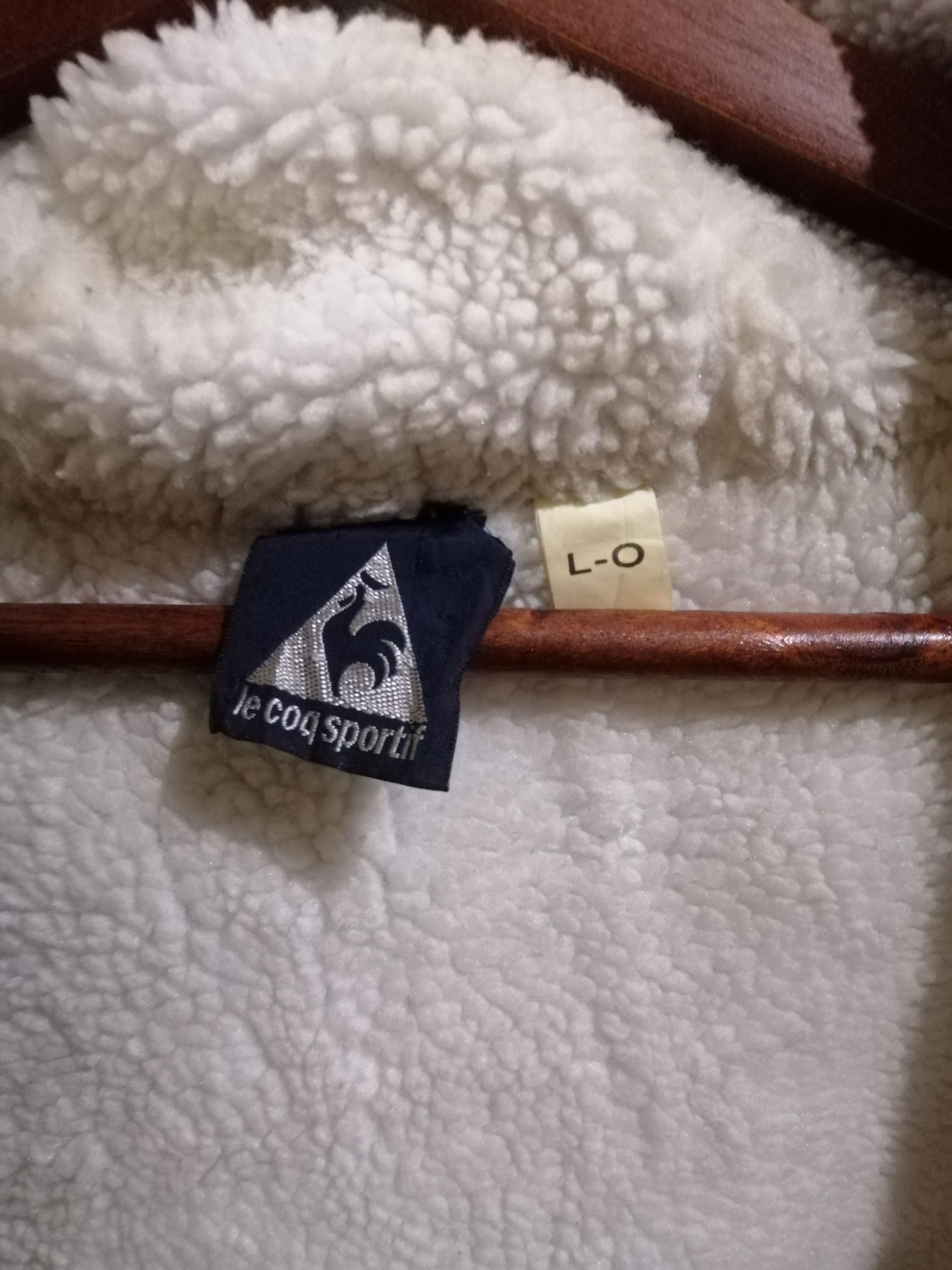 Other Vintage Le Coq Sportif overprint wool hoodie jacket J2 Size US XL / EU 56 / 4 - 8 Thumbnail
