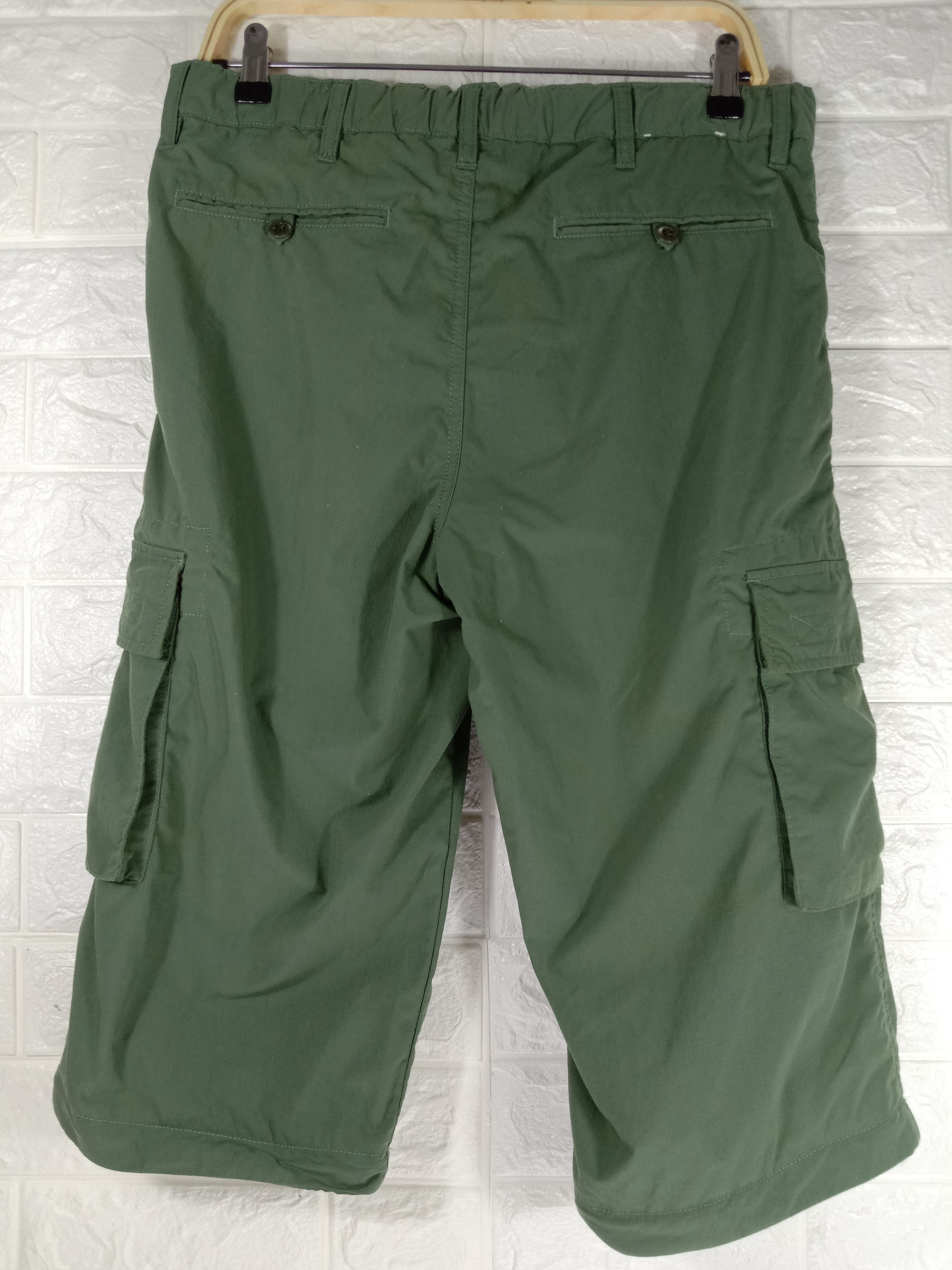 Uniqlo Japanese Uniqlo Multi Pocket Cargo Tactical Pants Size US 32 / EU 48 - 12 Thumbnail