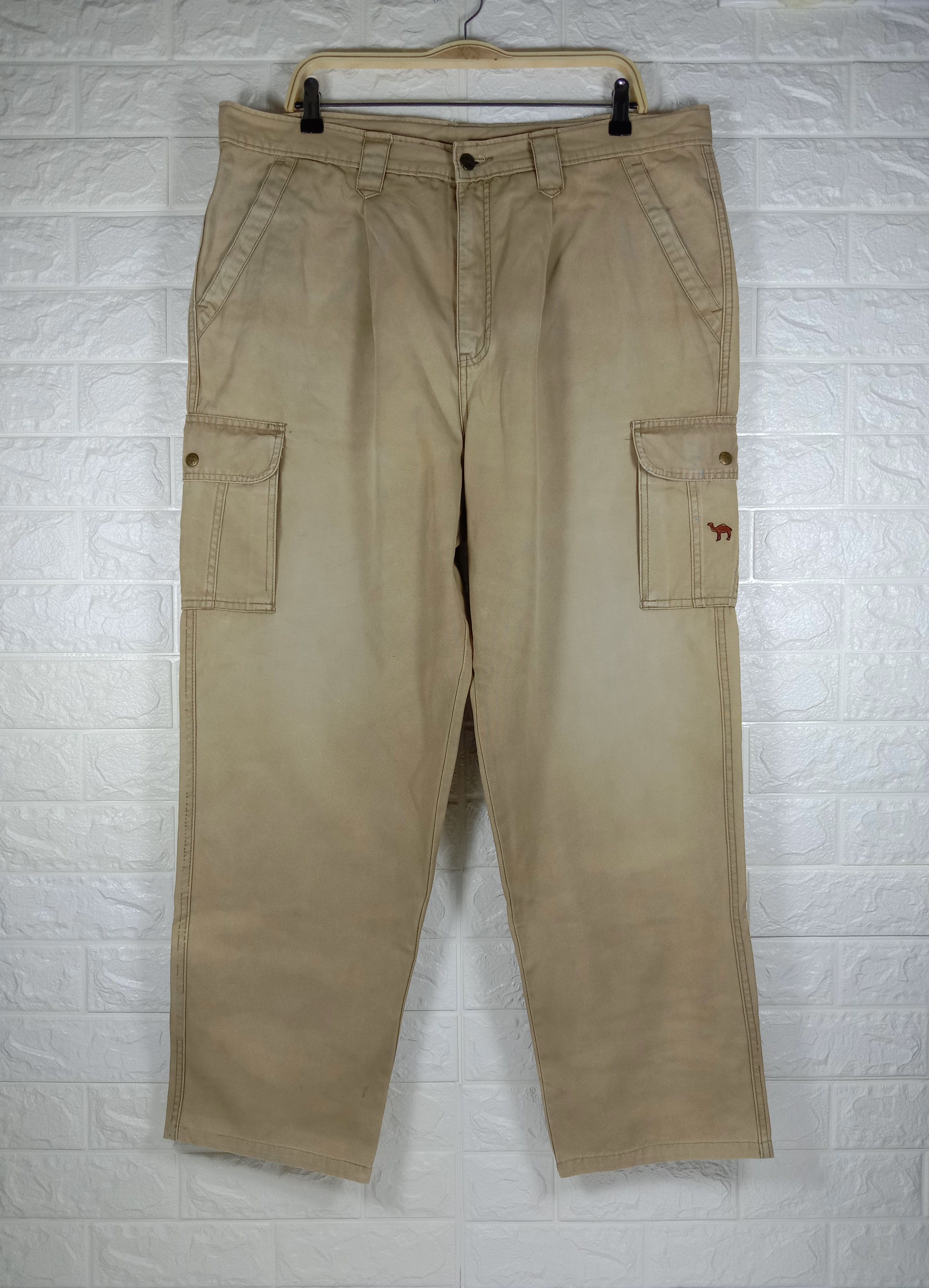 image of Camel Multipocket Cargo Pants, Men's (Size 40)