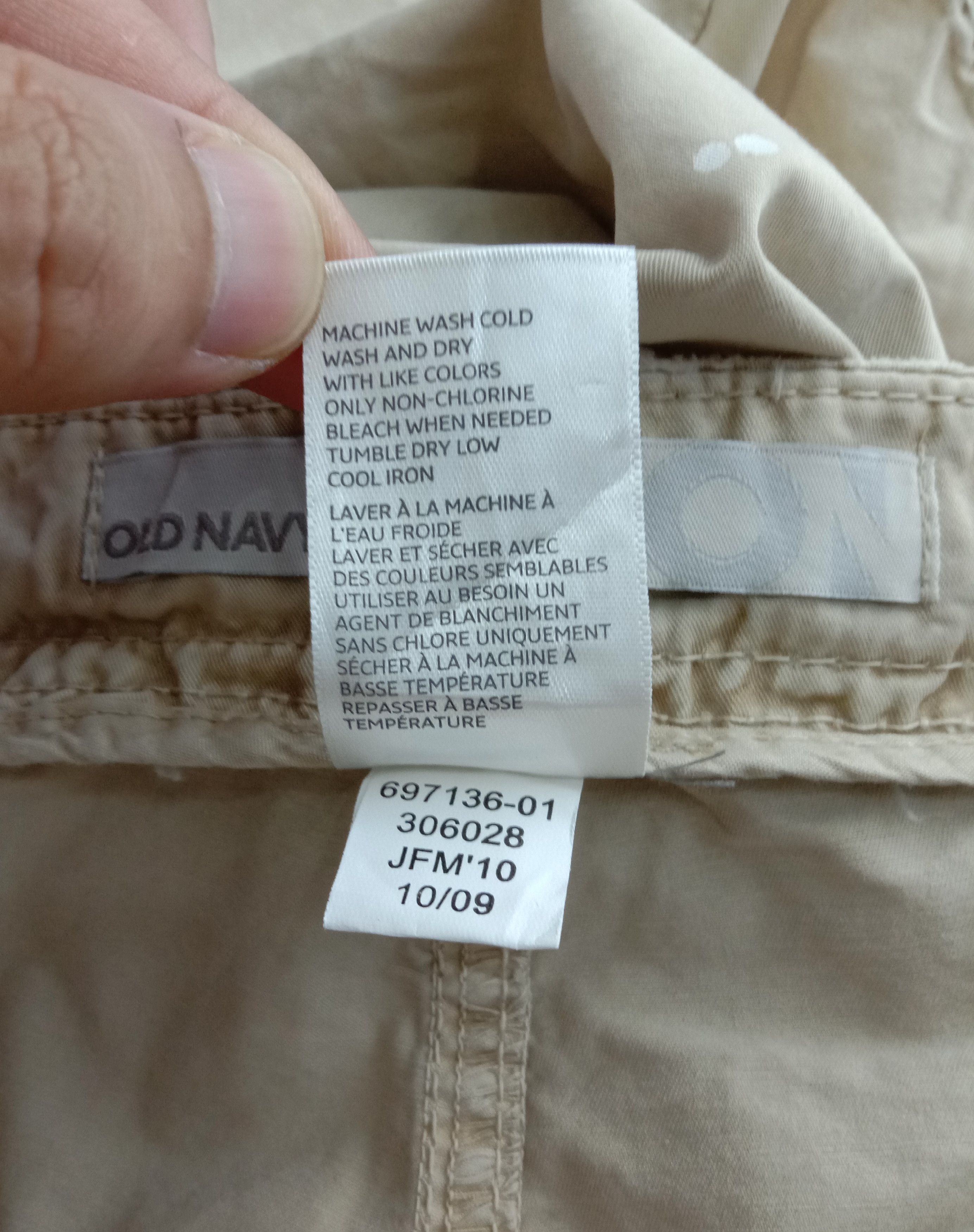 Old Navy Vintage Old Navy Paints Splattered Cargo Flare Pants Size 39" - 14 Thumbnail