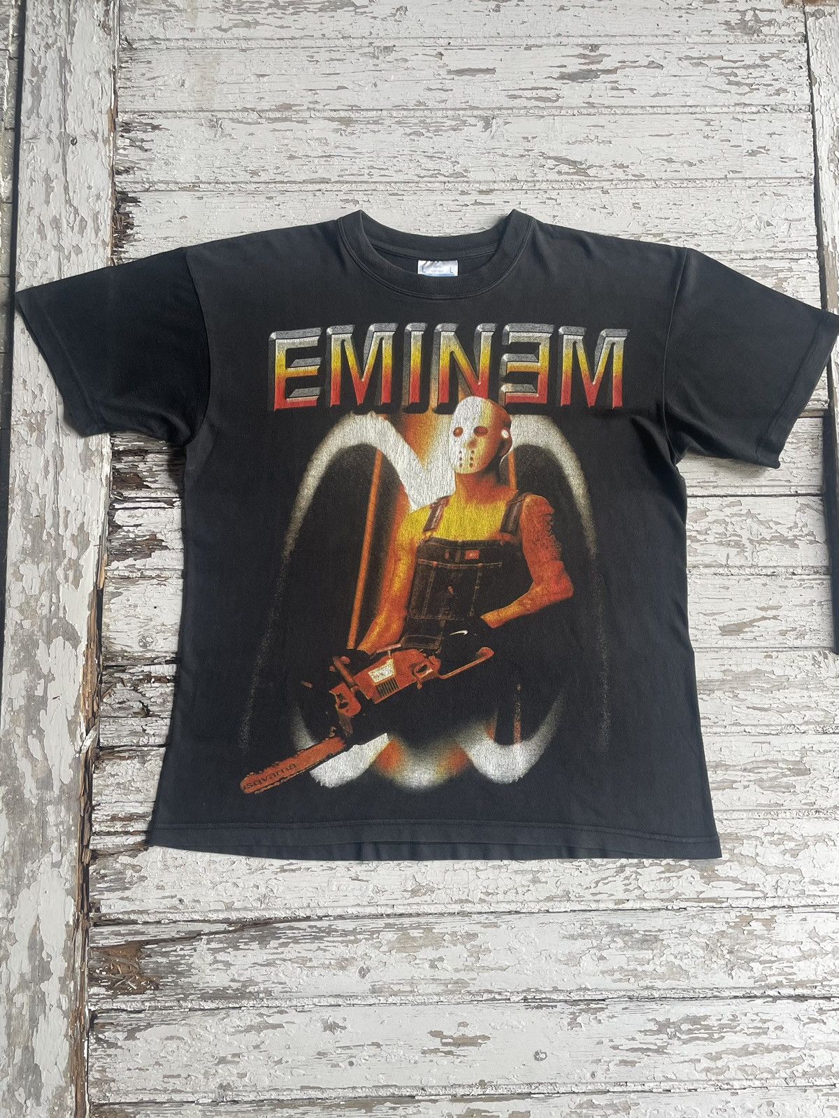 専用 2000 EMINEM vintage chainsaw Ｔシャツ - Tシャツ/カットソー ...