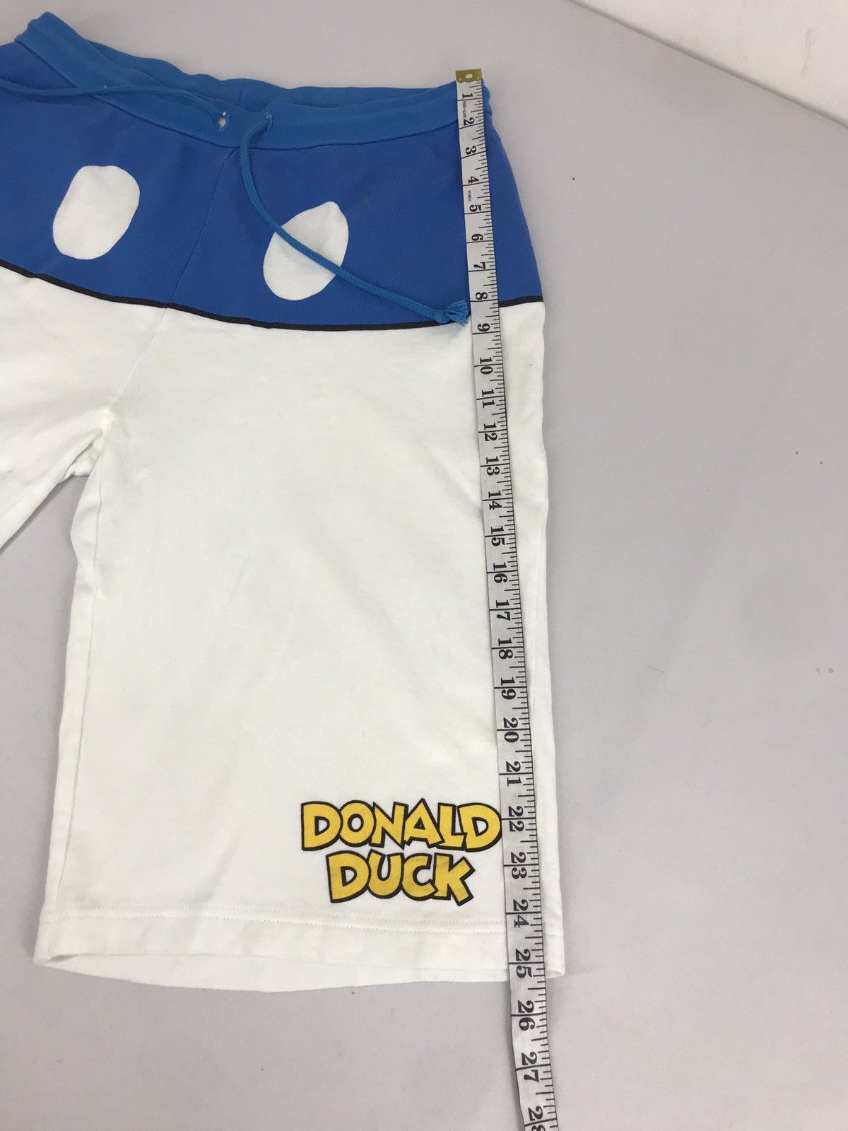 Disney Vintage Donald Duck Short Pant Jogger Spell Out Streetwear Size 29" - 6 Thumbnail