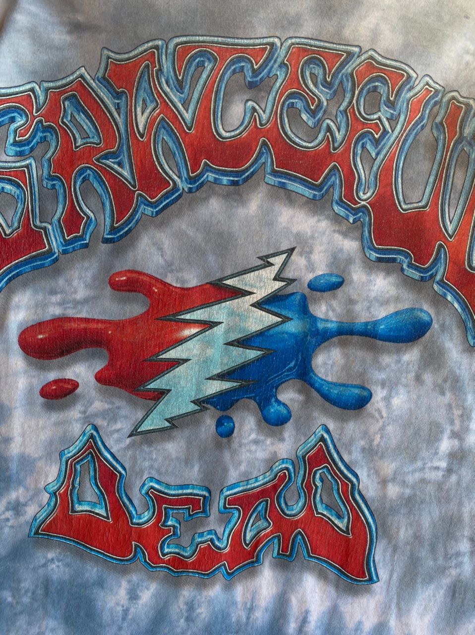 Band Tees 💥VINTAGE GRATEFUL DEAD Tie Dye rock band 2000 tee shirt Size US XL / EU 56 / 4 - 3 Thumbnail