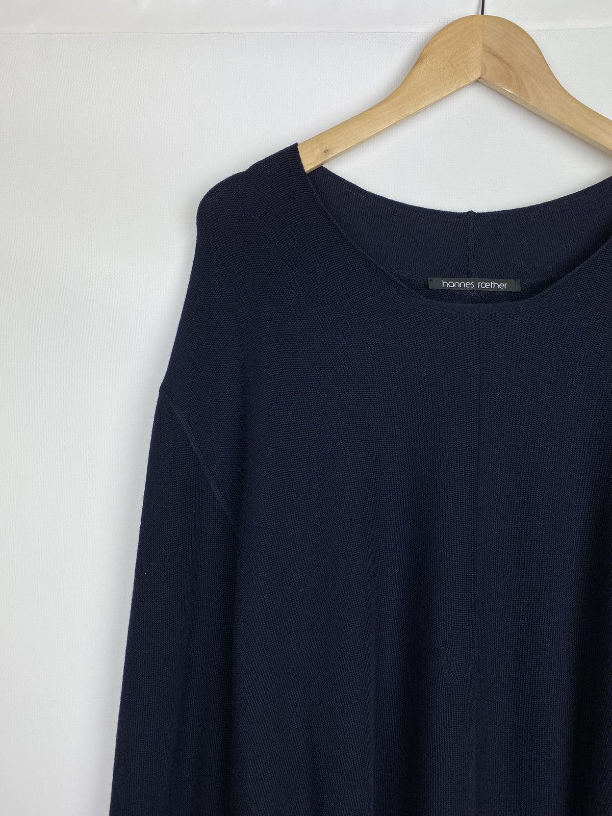 hannes roether Hannes Roether avant-garde merino wool sweater pullover Size US XXL / EU 58 / 5 - 2 Thumbnail