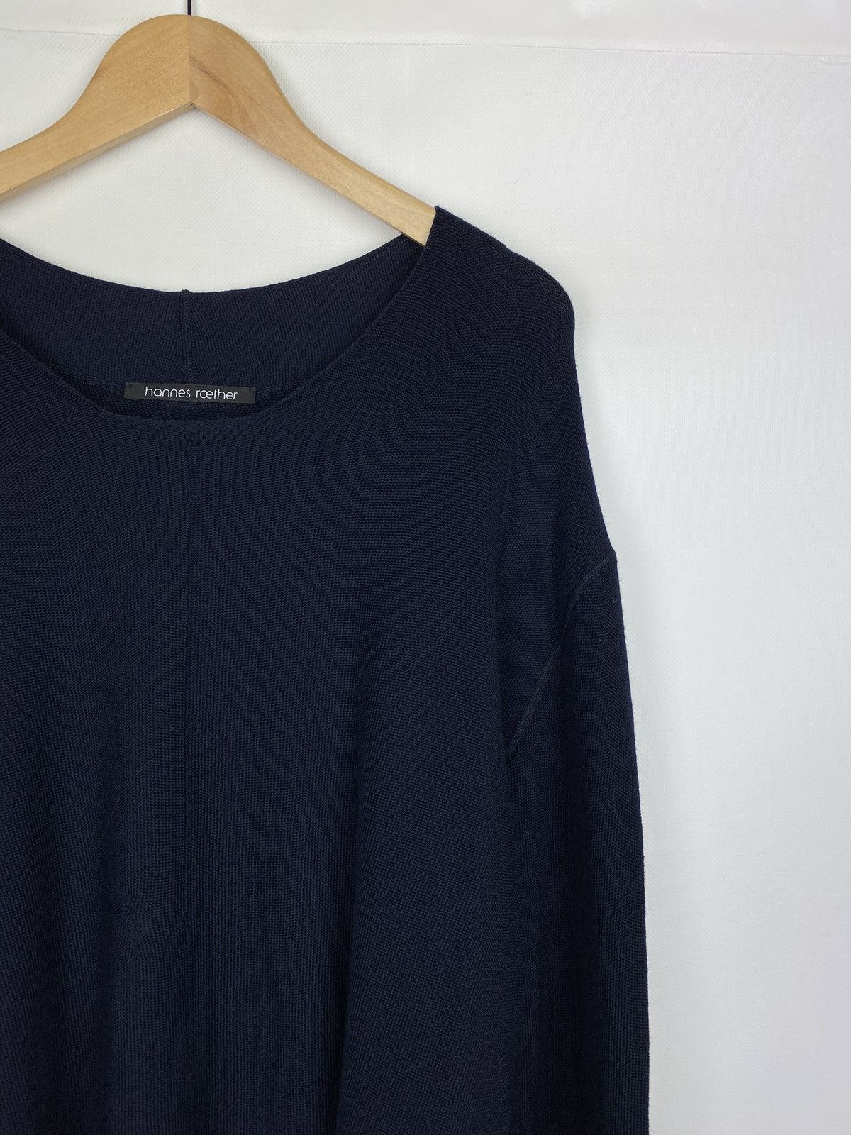 hannes roether Hannes Roether avant-garde merino wool sweater pullover Size US XXL / EU 58 / 5 - 3 Thumbnail