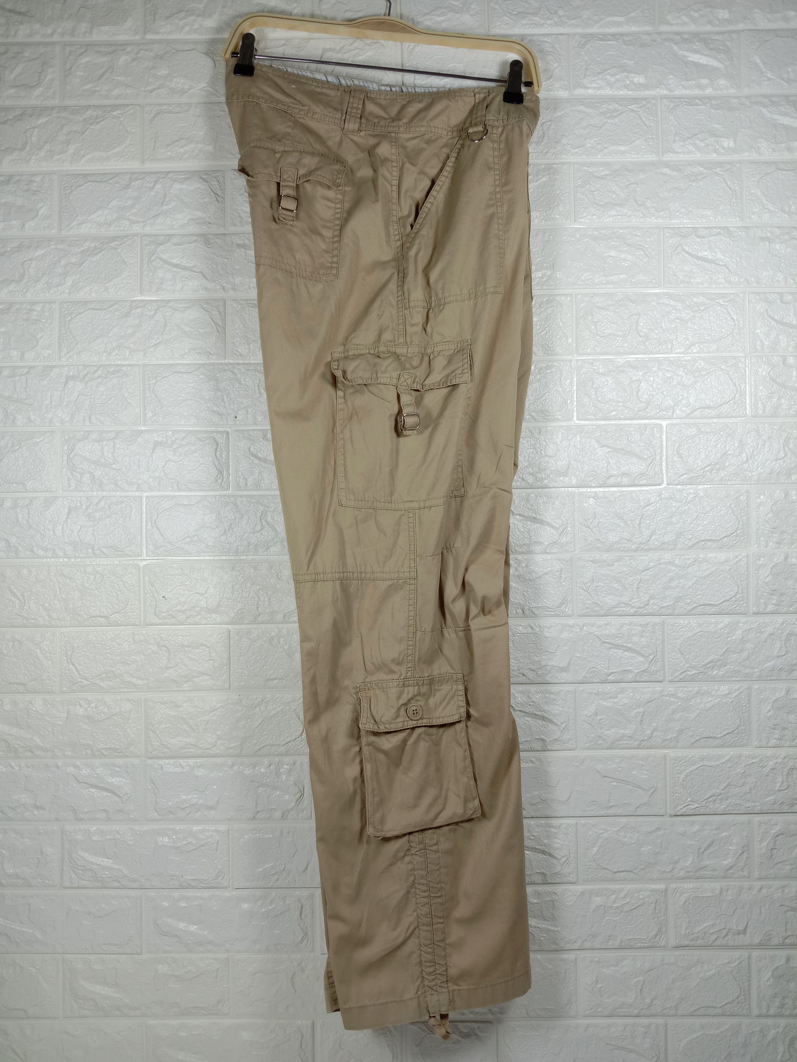 Steve And Barrys Baggy Pants Steve And Barrys Multipocket Cargo Pants Size US 33 - 8 Thumbnail