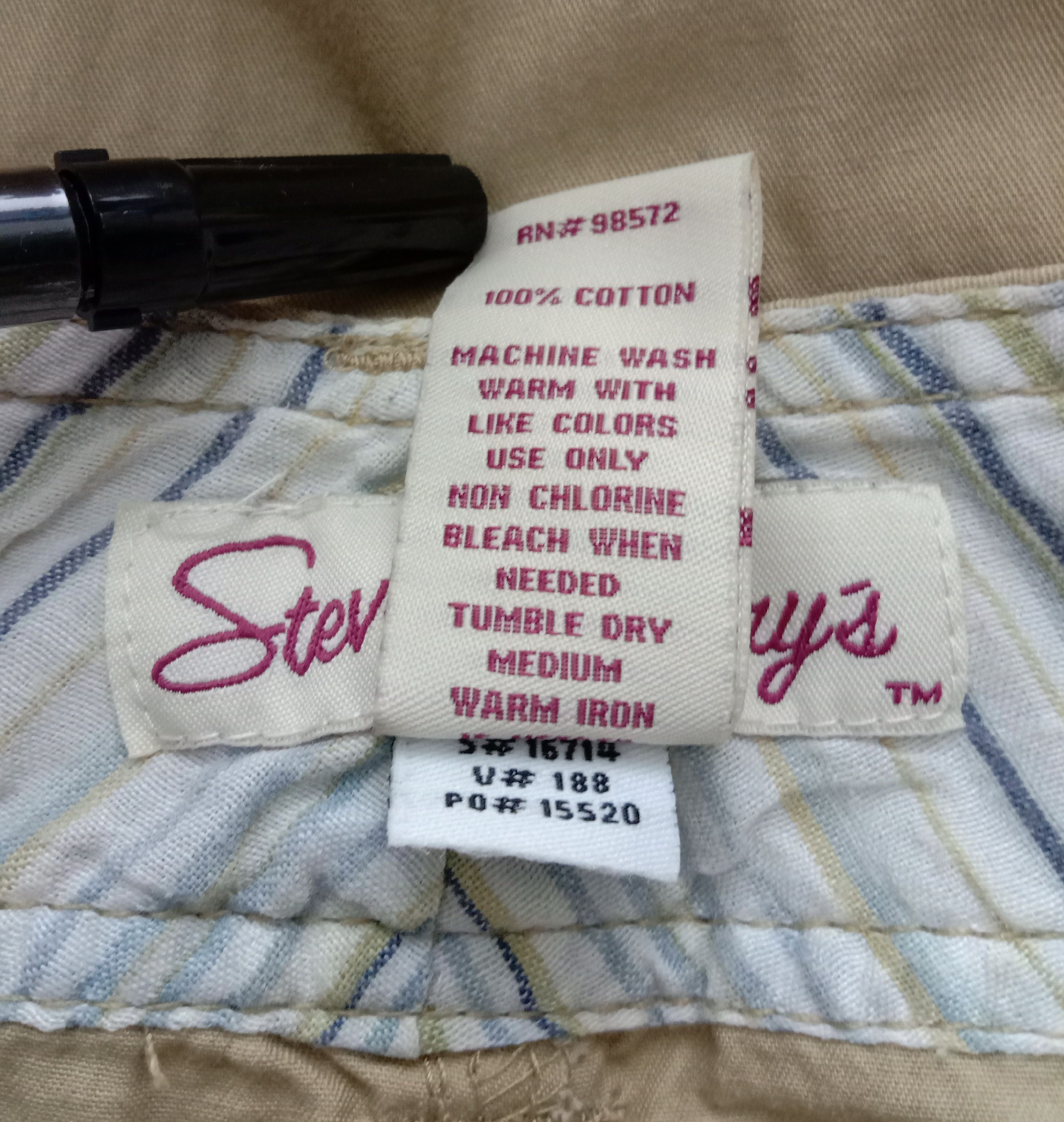 Steve And Barrys Baggy Pants Steve And Barrys Multipocket Cargo Pants Size US 33 - 13 Thumbnail