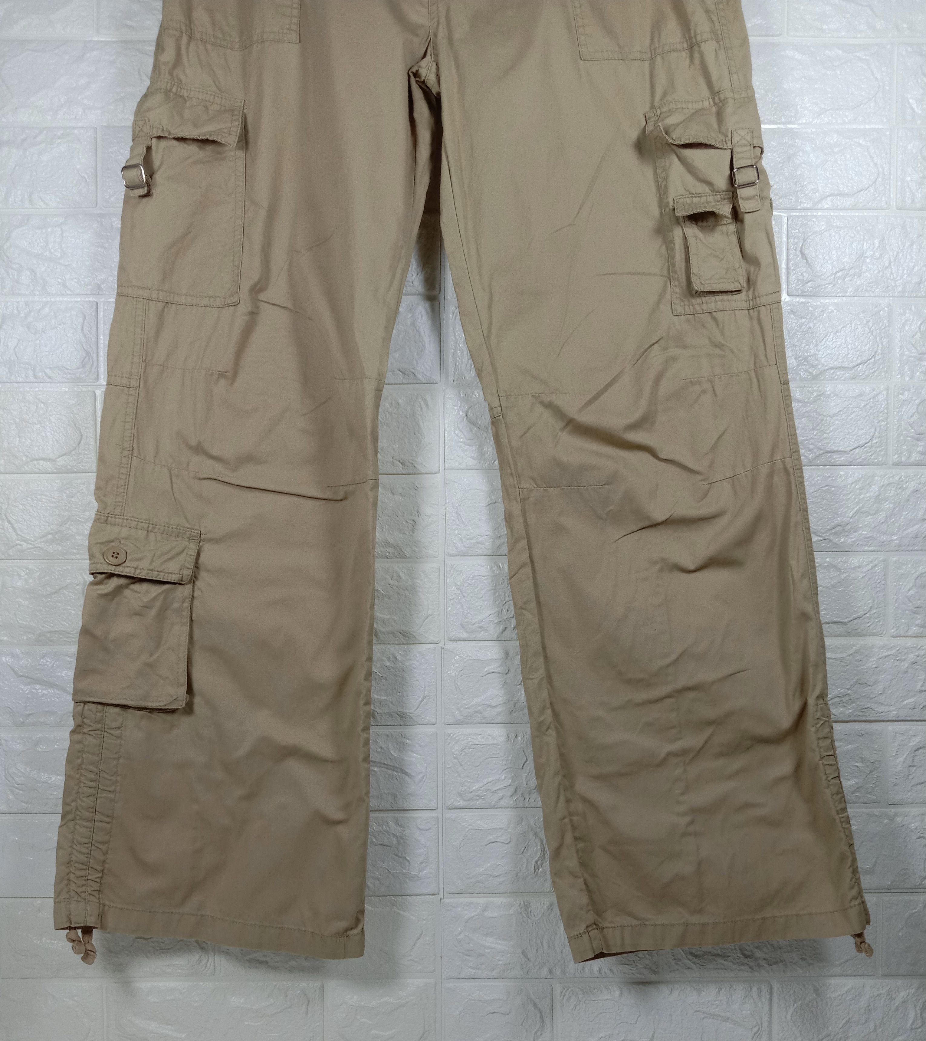 Steve And Barrys Baggy Pants Steve And Barrys Multipocket Cargo Pants Size US 33 - 3 Thumbnail