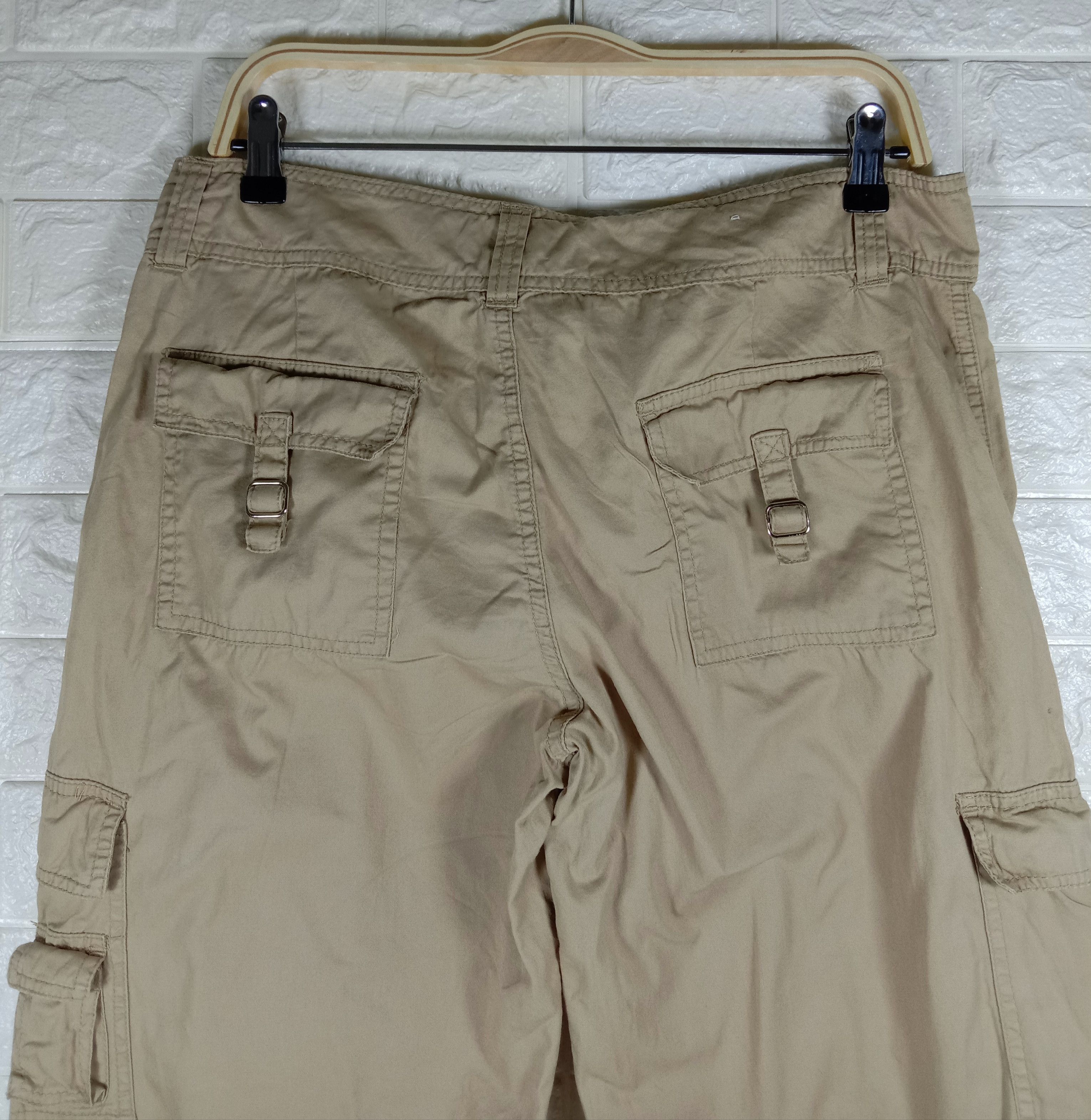 Steve And Barrys Baggy Pants Steve And Barrys Multipocket Cargo Pants Size US 33 - 5 Thumbnail