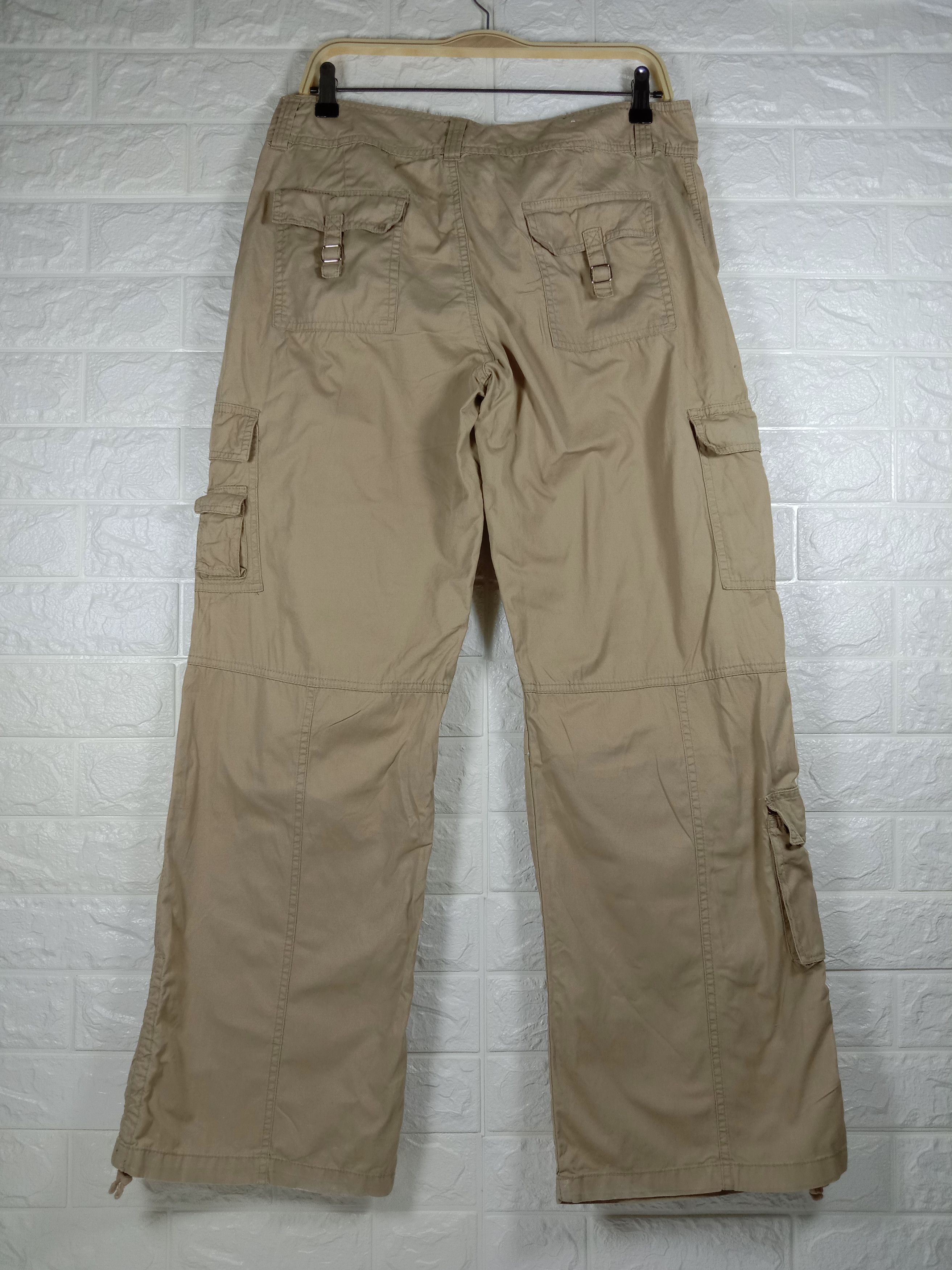 Steve And Barrys Baggy Pants Steve And Barrys Multipocket Cargo Pants Size US 33 - 4 Thumbnail