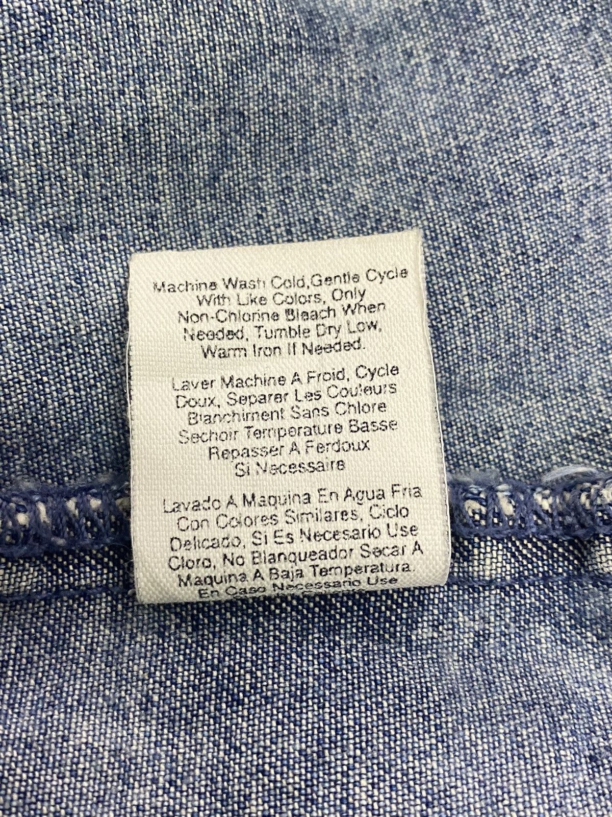 DKNY DKNY Patches Sleeveless Button Denim Jacket (M) Size US M / EU 48-50 / 2 - 12 Thumbnail