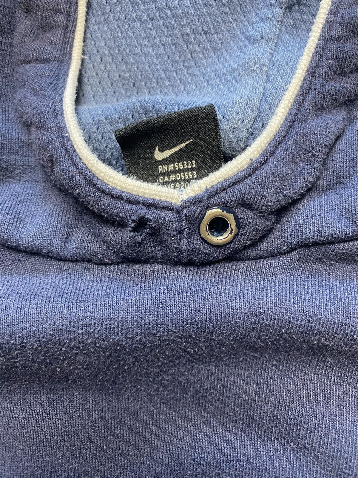 Nike × Vintage Vintage hoodie nike drill drip washed boxy 90’s y2k Size US S / EU 44-46 / 1 - 4 Thumbnail