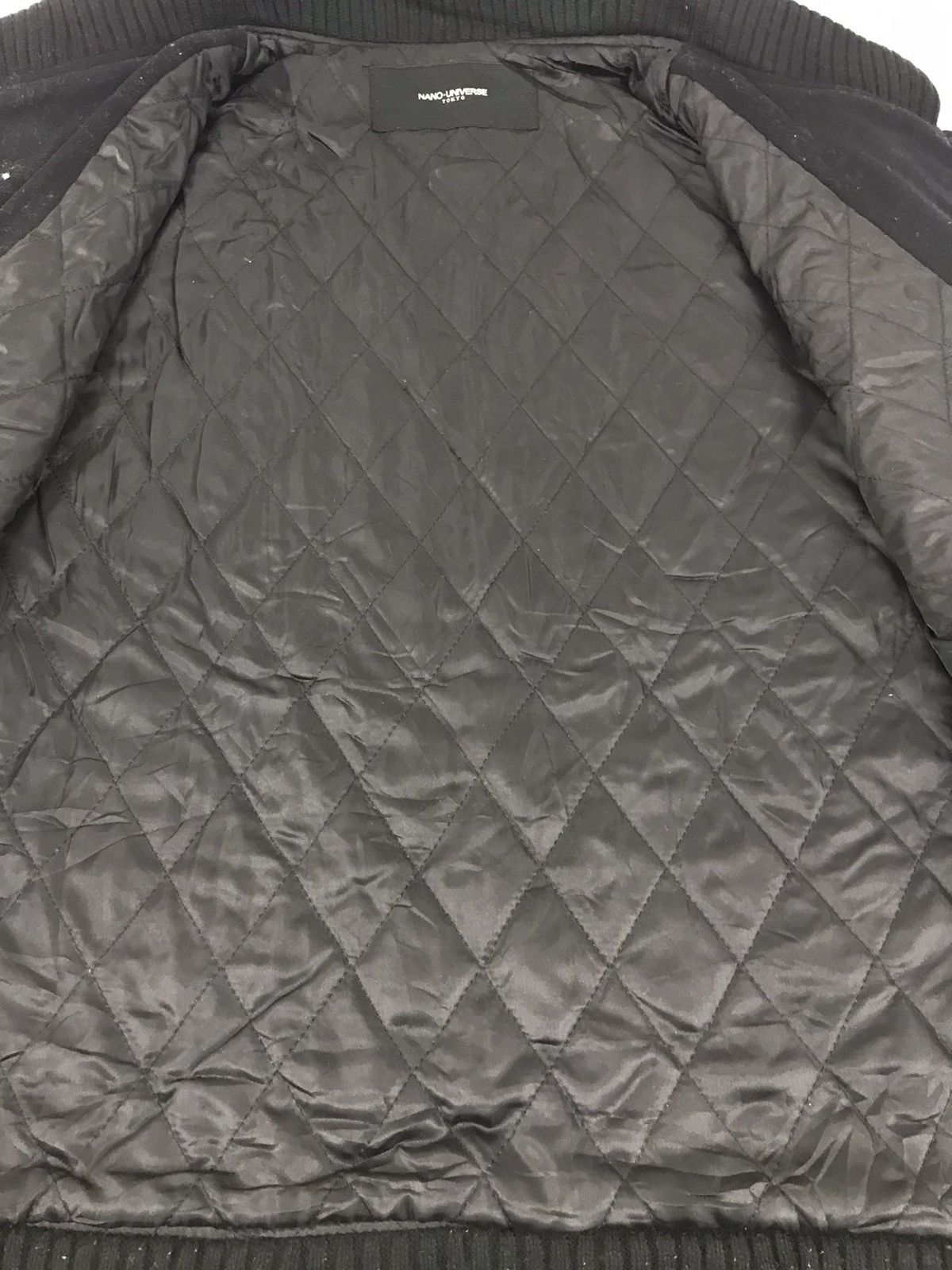 NANO universe Vtg Nano Universe Tokyo Simple Varsity Jacket Quilted Inner Size US M / EU 48-50 / 2 - 4 Thumbnail
