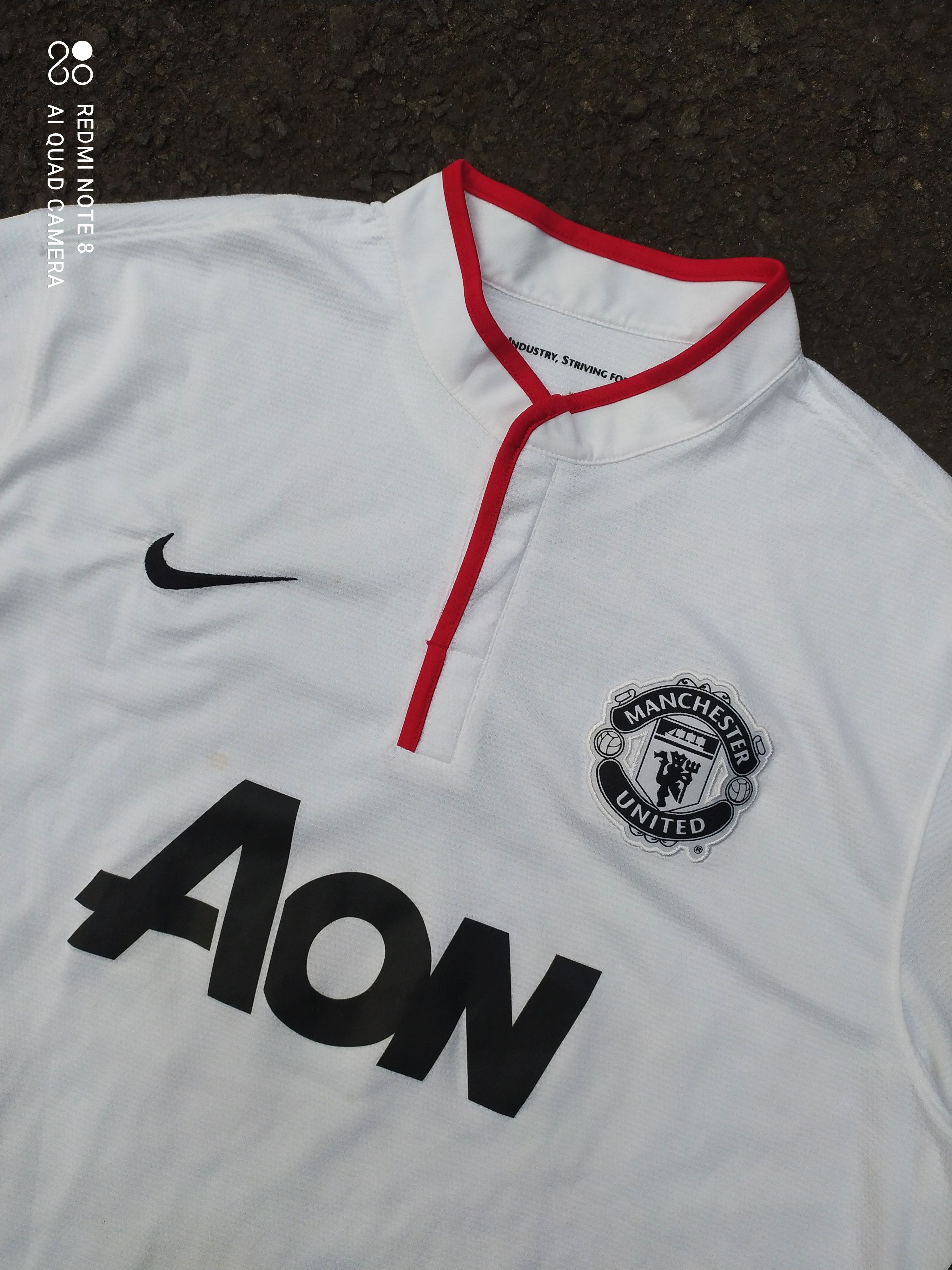 Nike Manchester United 2012/2013 Away Shirt - Last EPL Title Size US XL / EU 56 / 4 - 5 Thumbnail