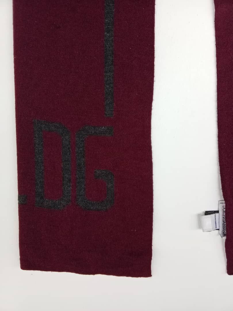 Dolce & Gabbana × Vintage 💥VINTAGE DOLCE & GABBANA D&G Scarf Muffler Italy Size ONE SIZE - 3 Thumbnail