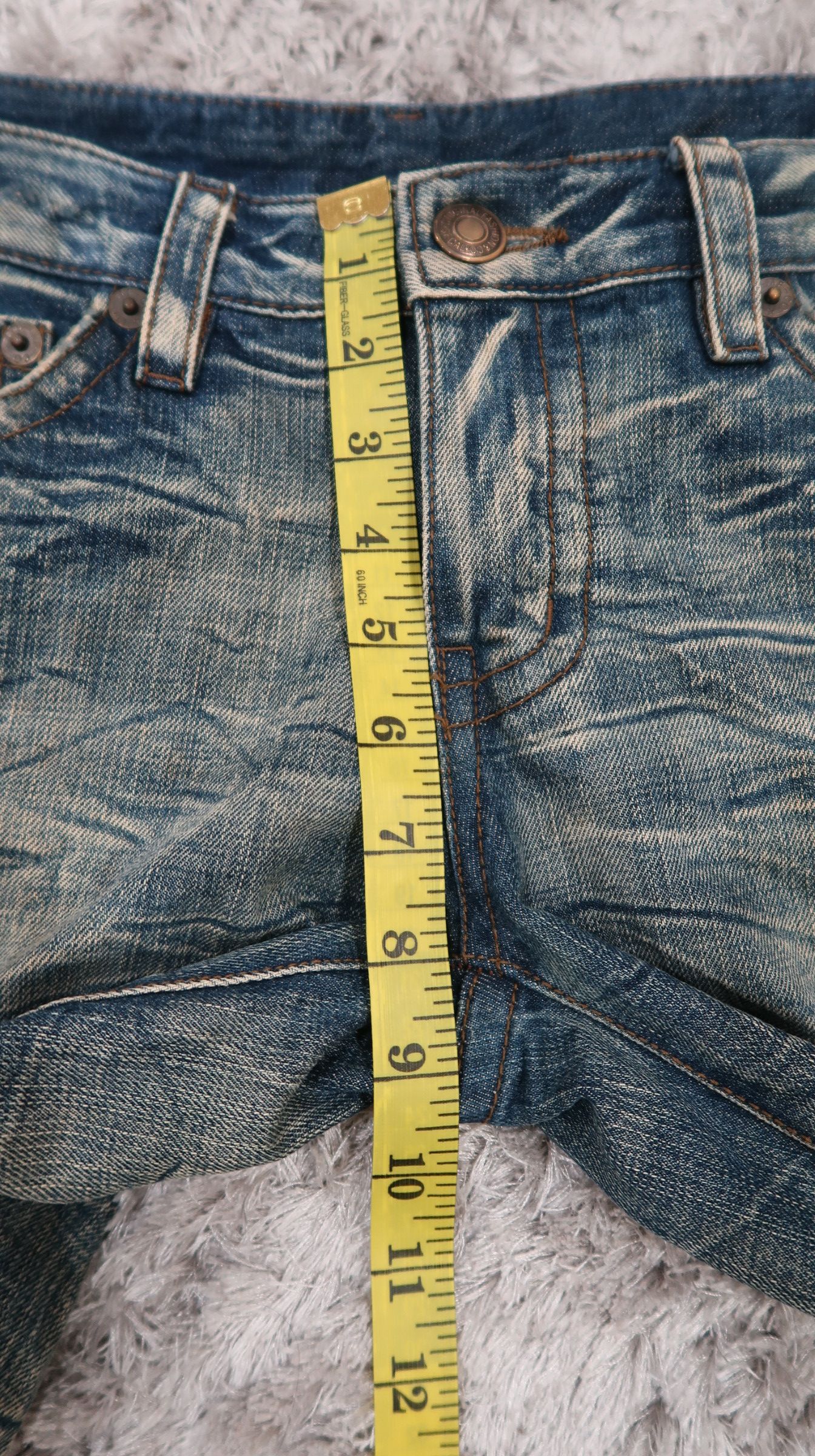 Japanese Brand Vintage Agate Rusty Flared Jeans Size US 31 - 17 Thumbnail