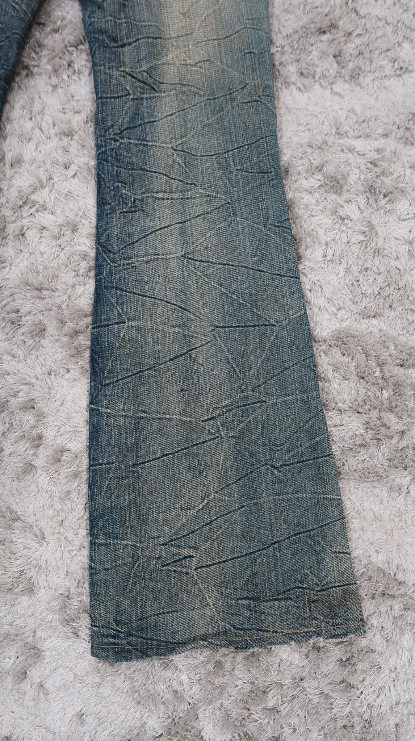 Japanese Brand Vintage Agate Rusty Flared Jeans Size US 31 - 10 Thumbnail