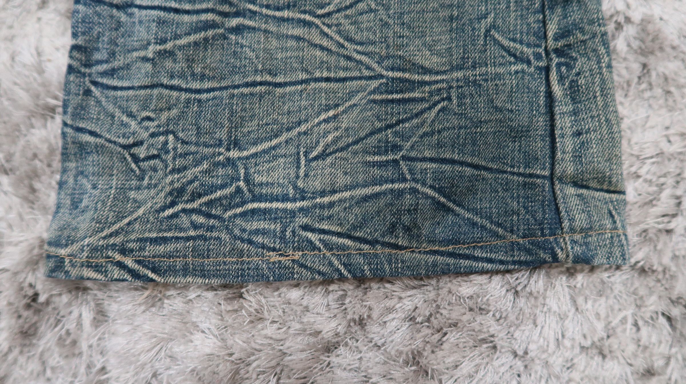 Japanese Brand Vintage Agate Rusty Flared Jeans Size US 31 - 24 Thumbnail