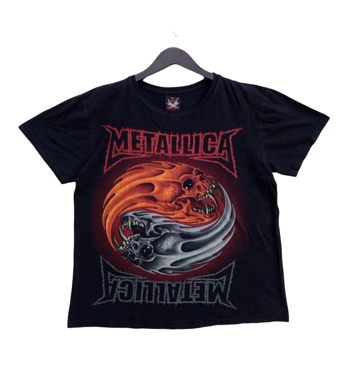 Band Tees 💥METALLICA heavy metal band pushead design tour tee shirt Size US M / EU 48-50 / 2 - 1 Thumbnail
