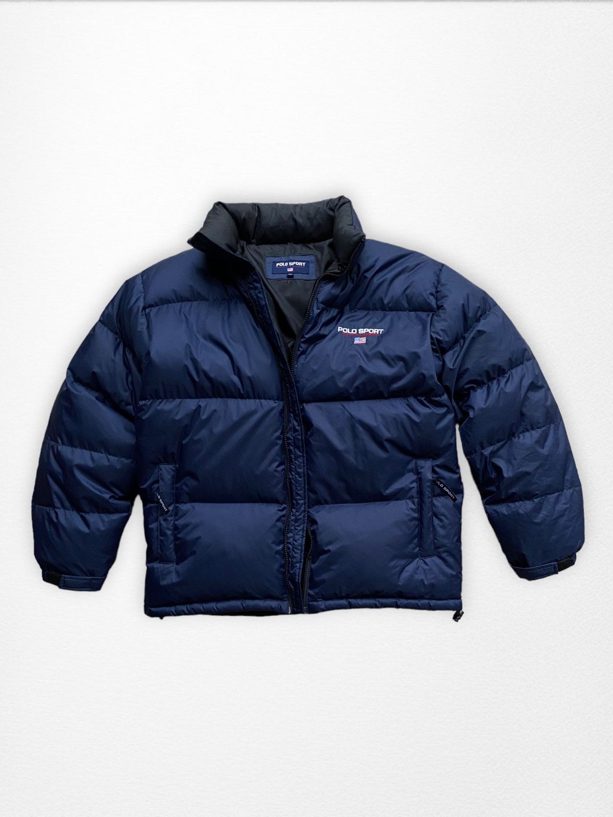Polo Ralph Lauren Polo Ralph Lauren Polo Sport Vintage Puffer Jacket Size US XL / EU 56 / 4 - 2 Thumbnail